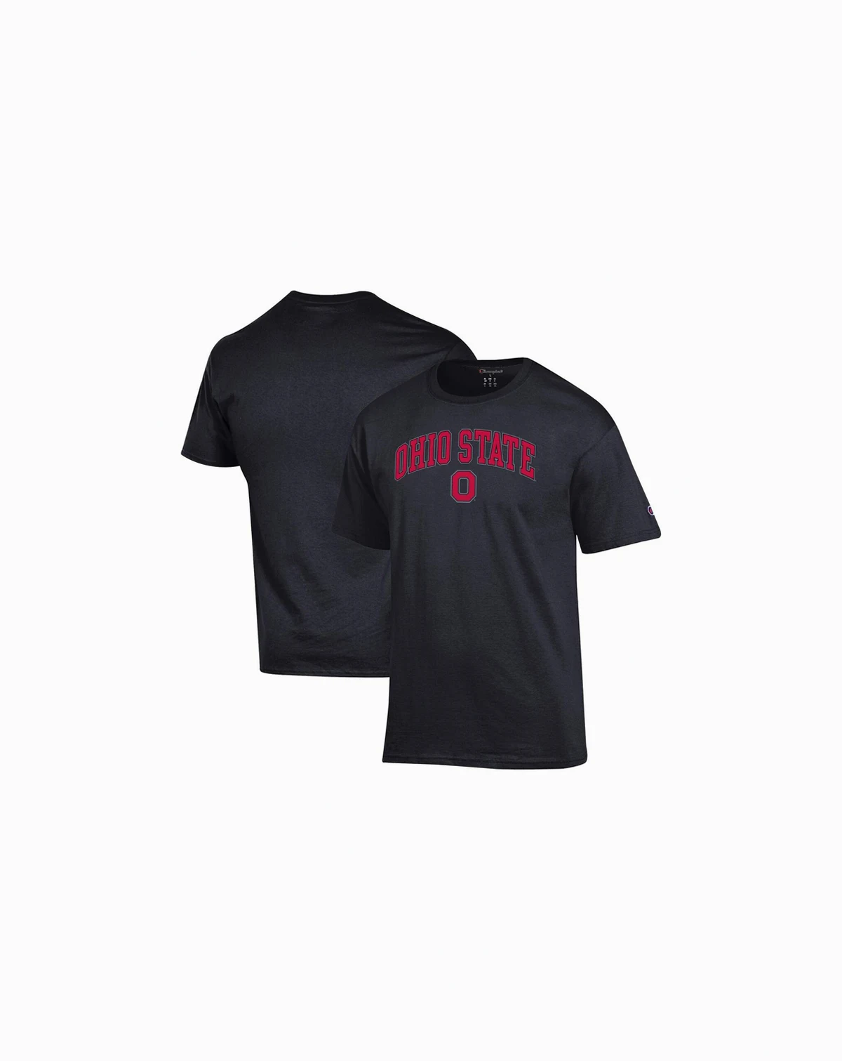 Men's Black Ohio State Buckeyes Arched Logo T-Shirt