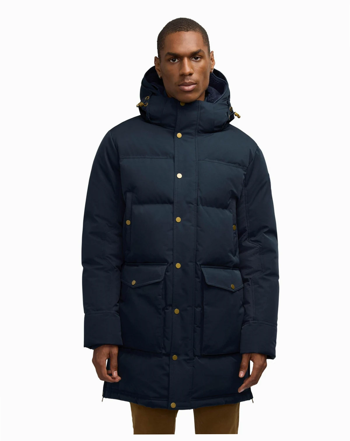 Men's Men s Prescott Long Length Parka with Detachable Sherpa Lined Hood