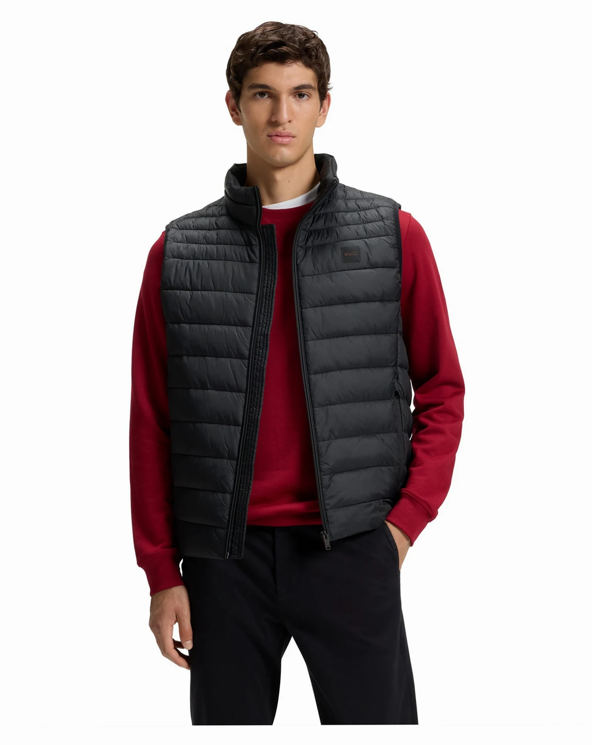 Men's Packable Slim-Fit Gilet Jacket