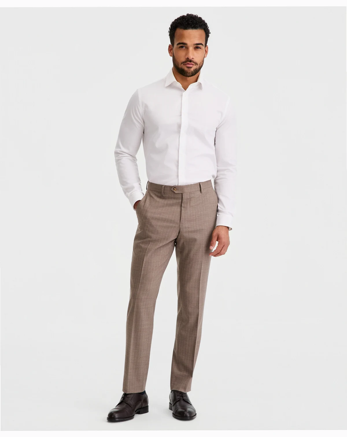 Men's Modern-Fit Suit Separate Pants