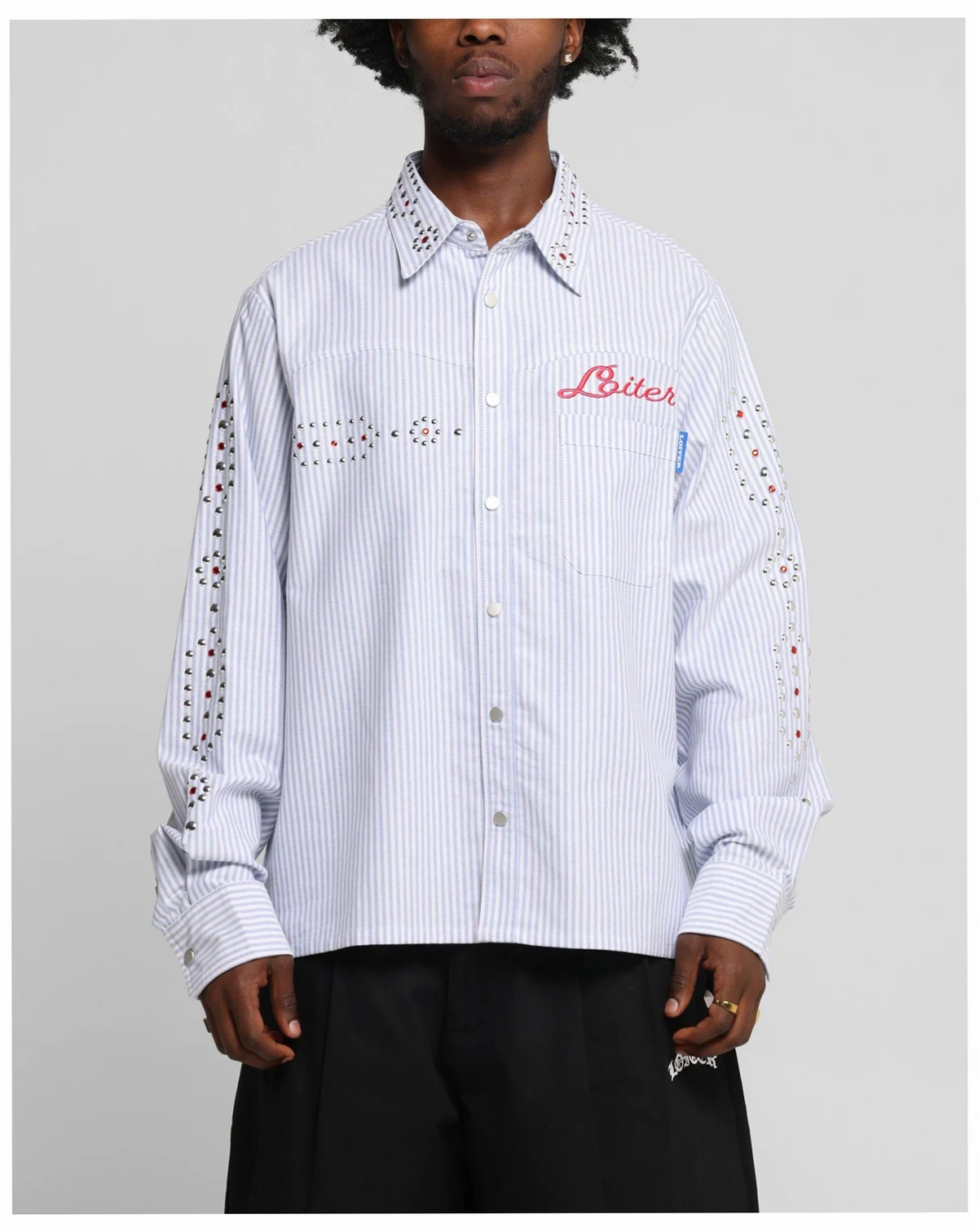 Men's Western Long Sleeve Button Up Shirt