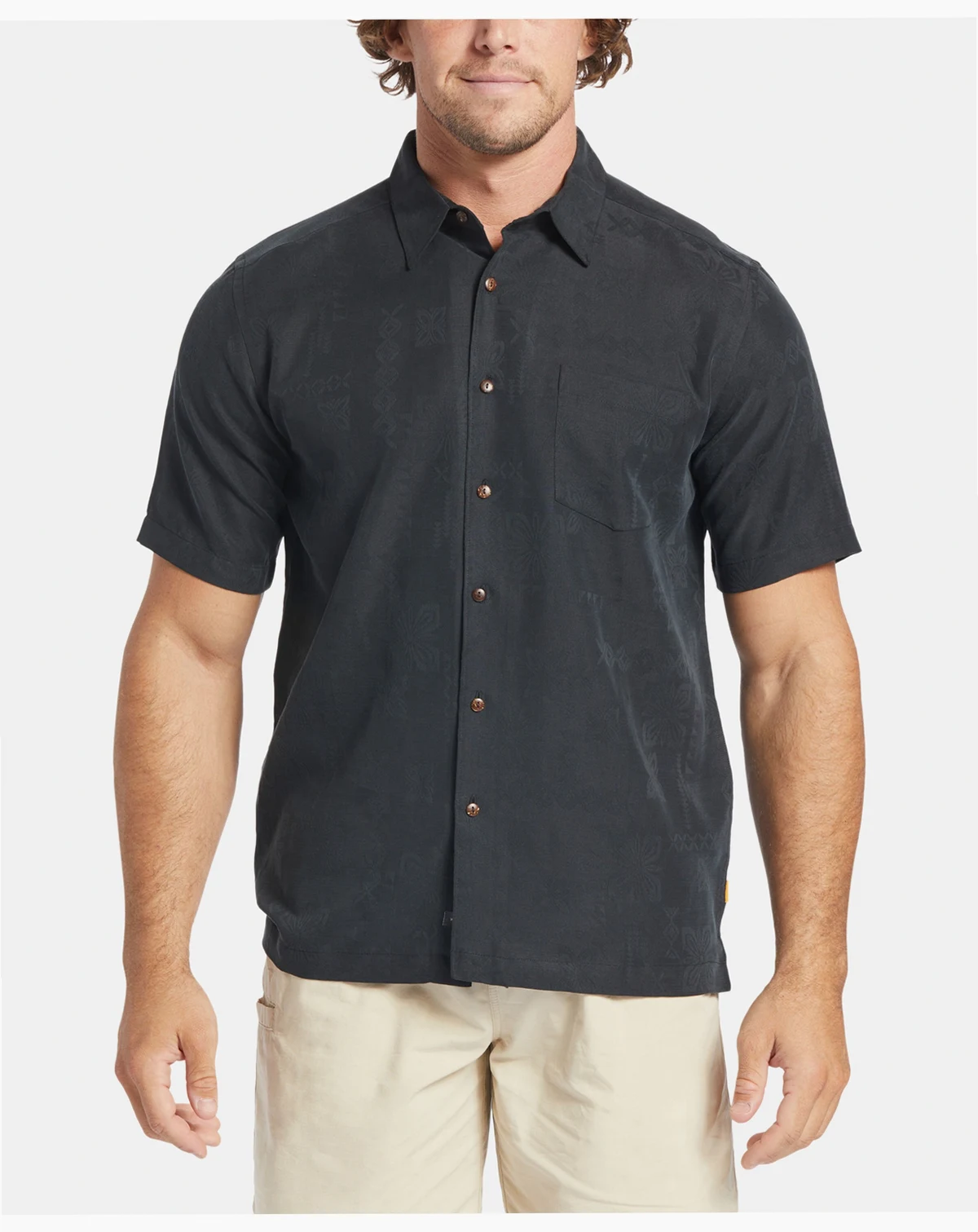 Quiksilver Men's Manele Bay Short Sleeves Shirt