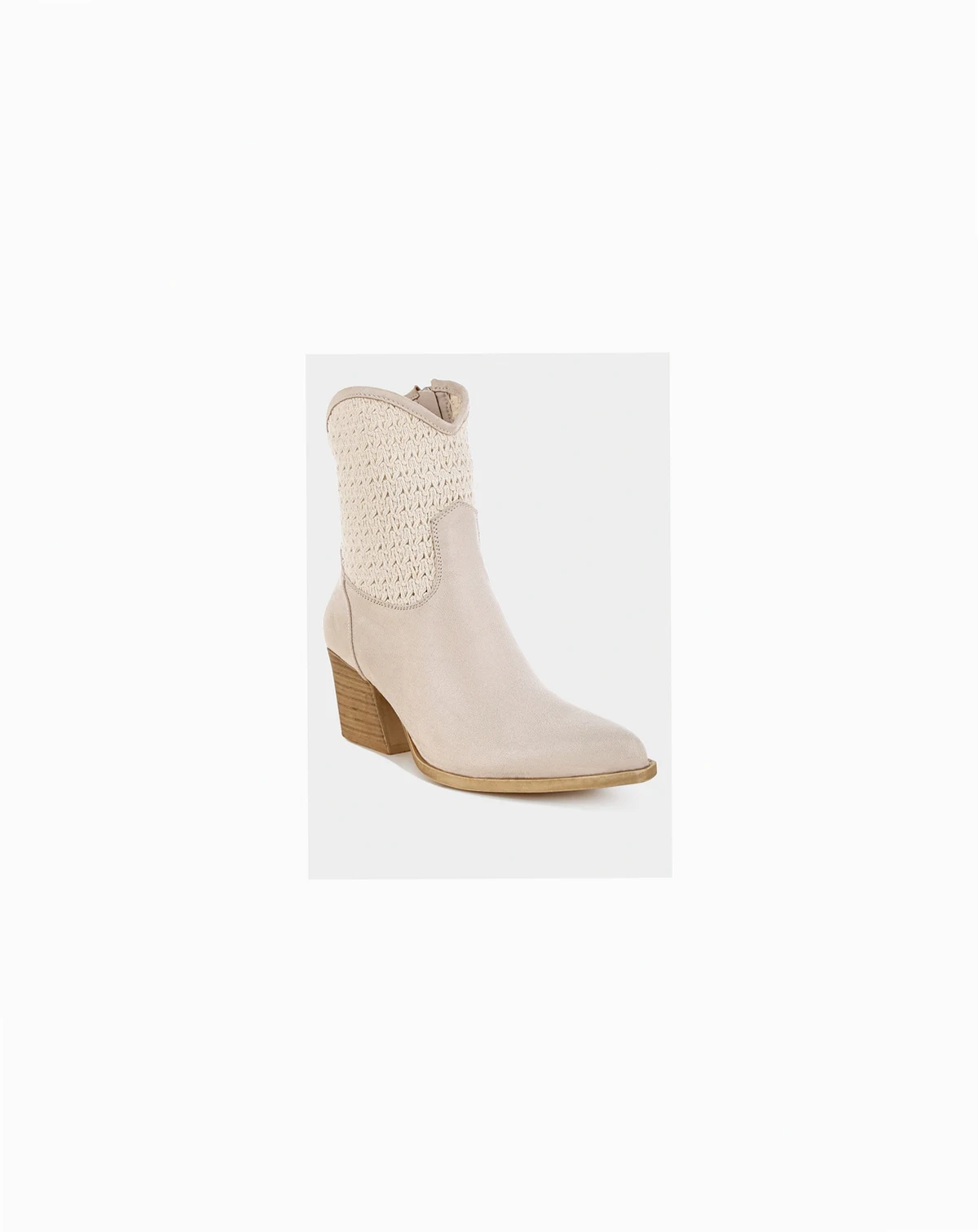 Womens Bimmy Woven Pointy Western Boots