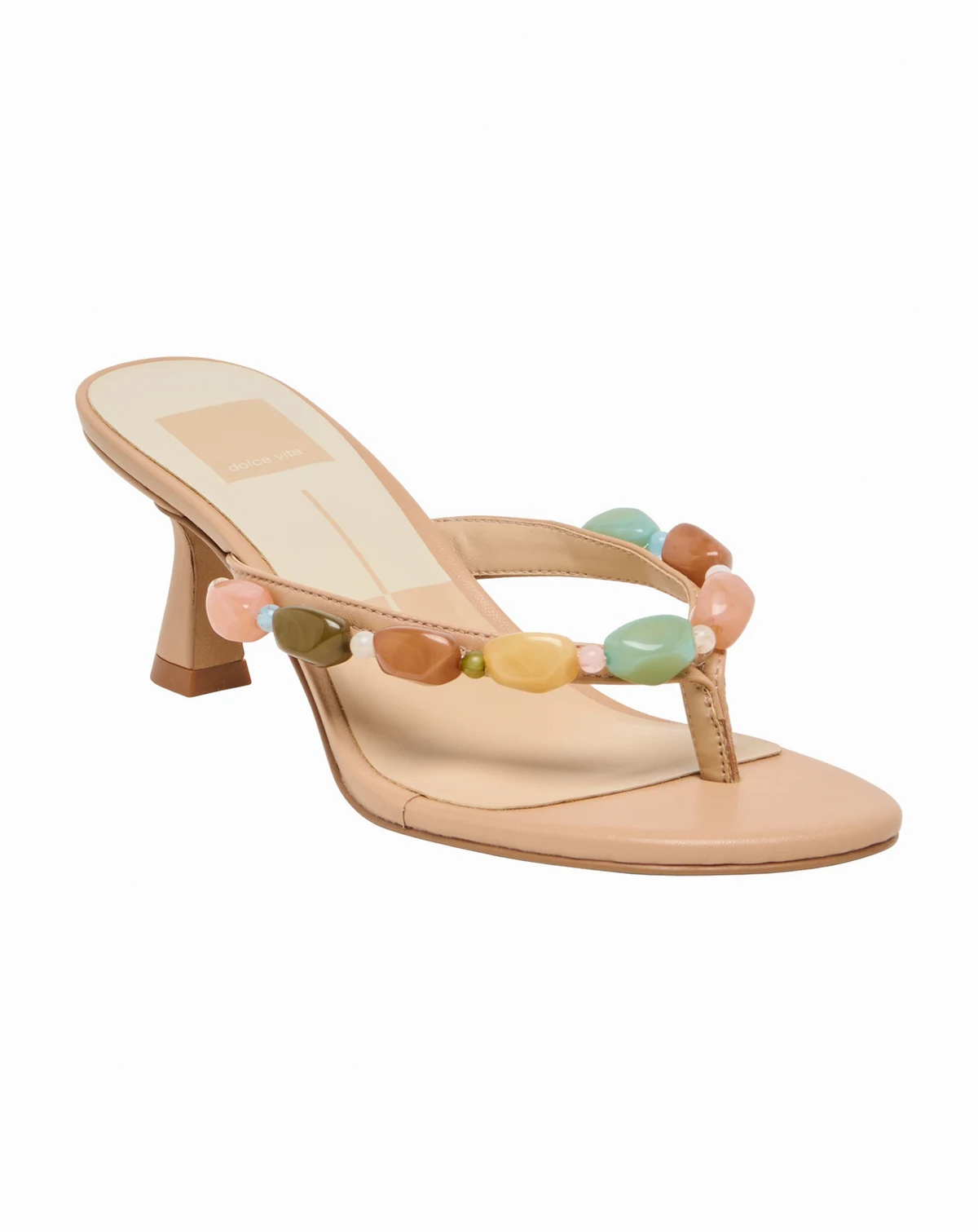 Women's Daksie Shell Embellished Thong Slip-On Dress Sandals