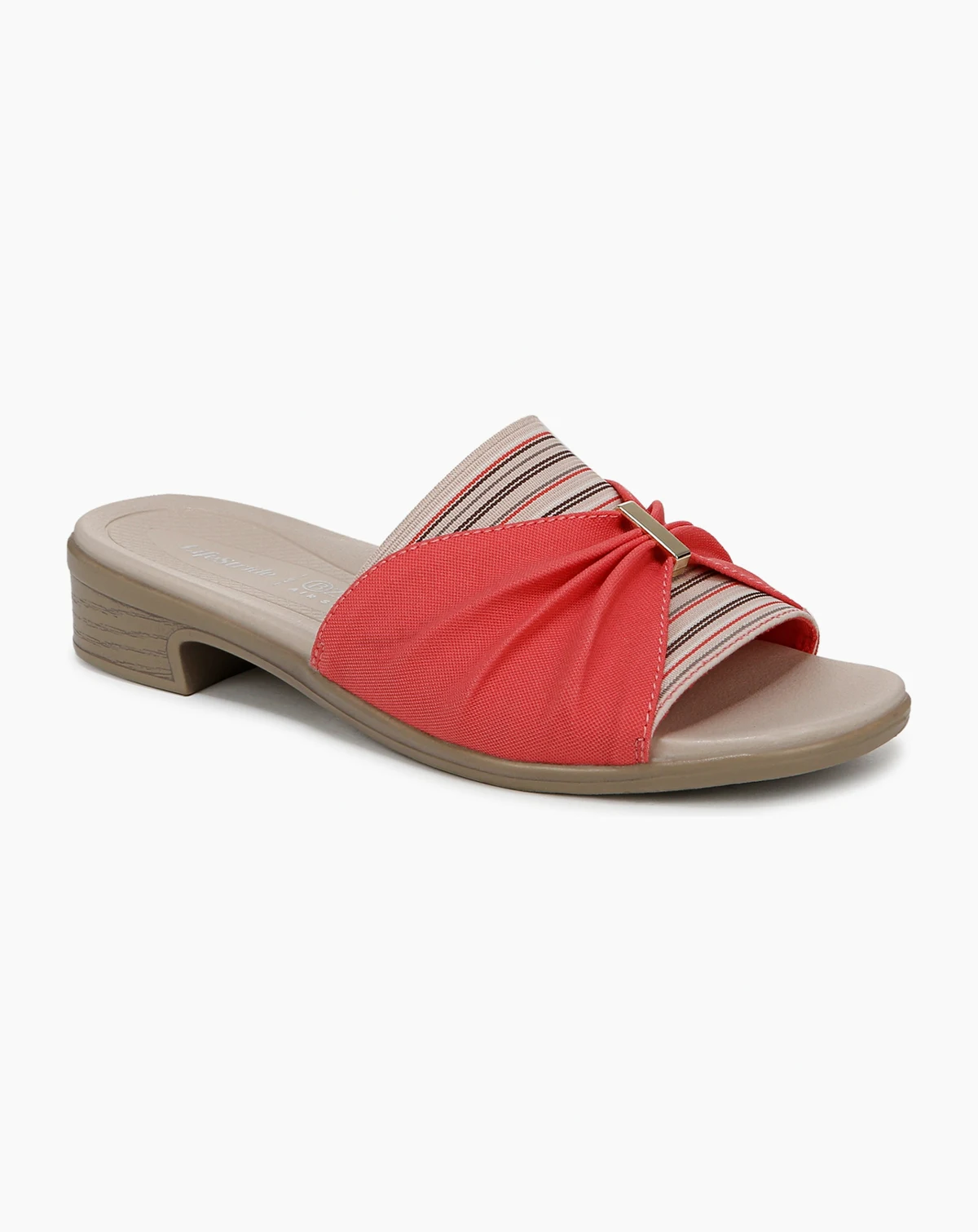 Women's Paradise Washable Block Heel Slide Sandals