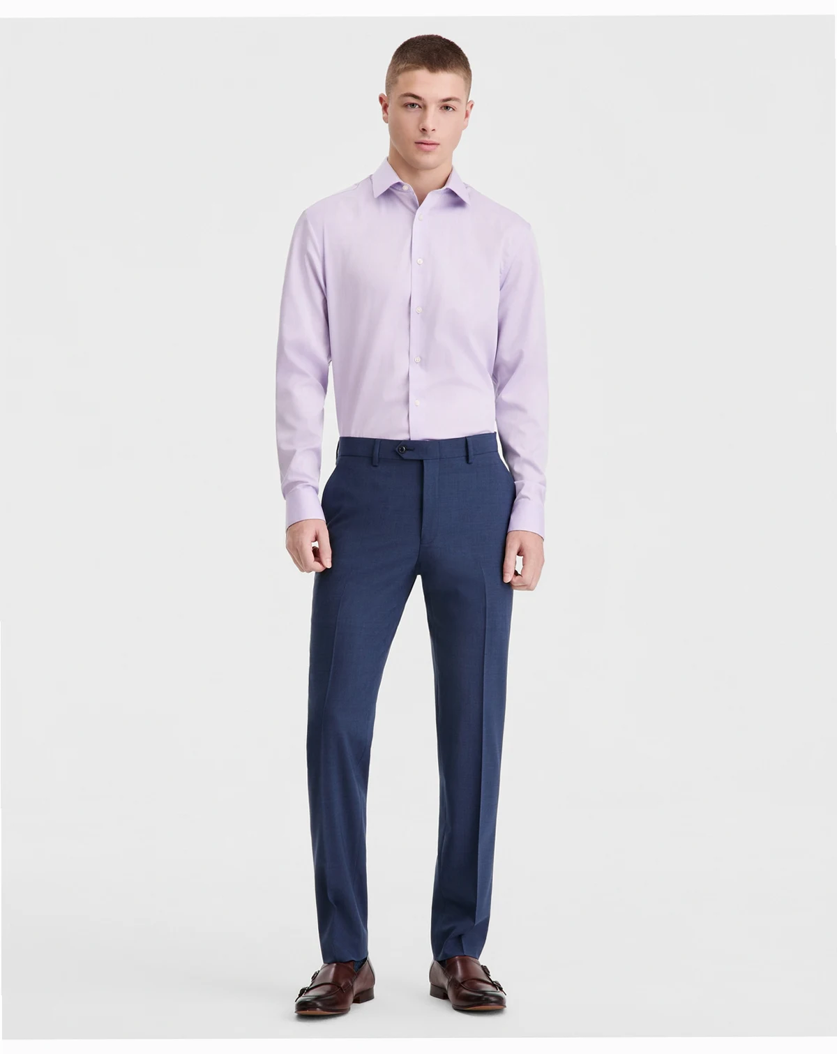 Men's Slim-Fit Wool-Blend Suit Separates Pants, Macy's Exclusive