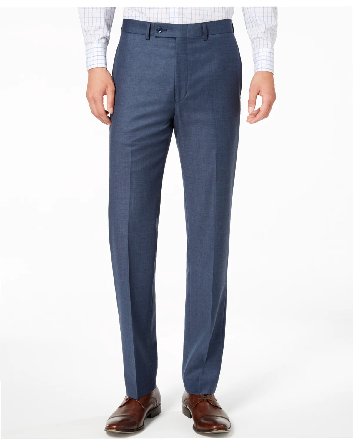 Men's Solid Classic-Fit Suit Pants