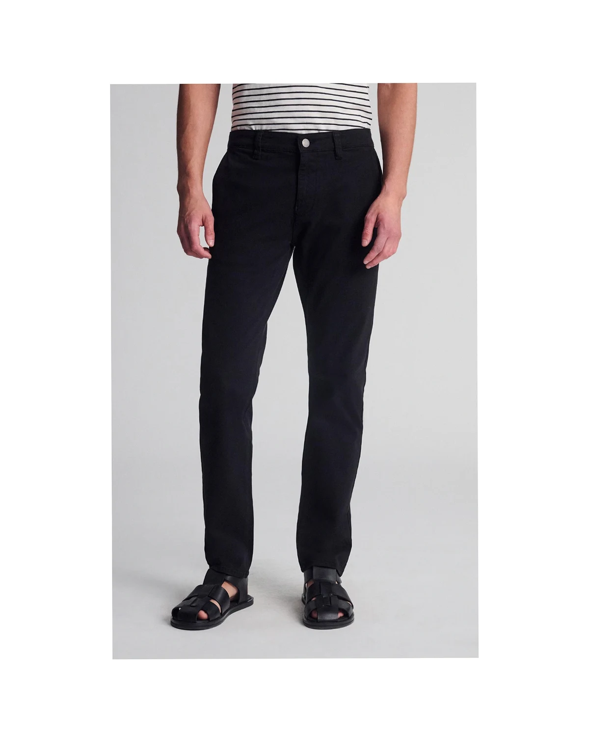 Men's Milton Slim Straight Chino In Casual Twill Pants