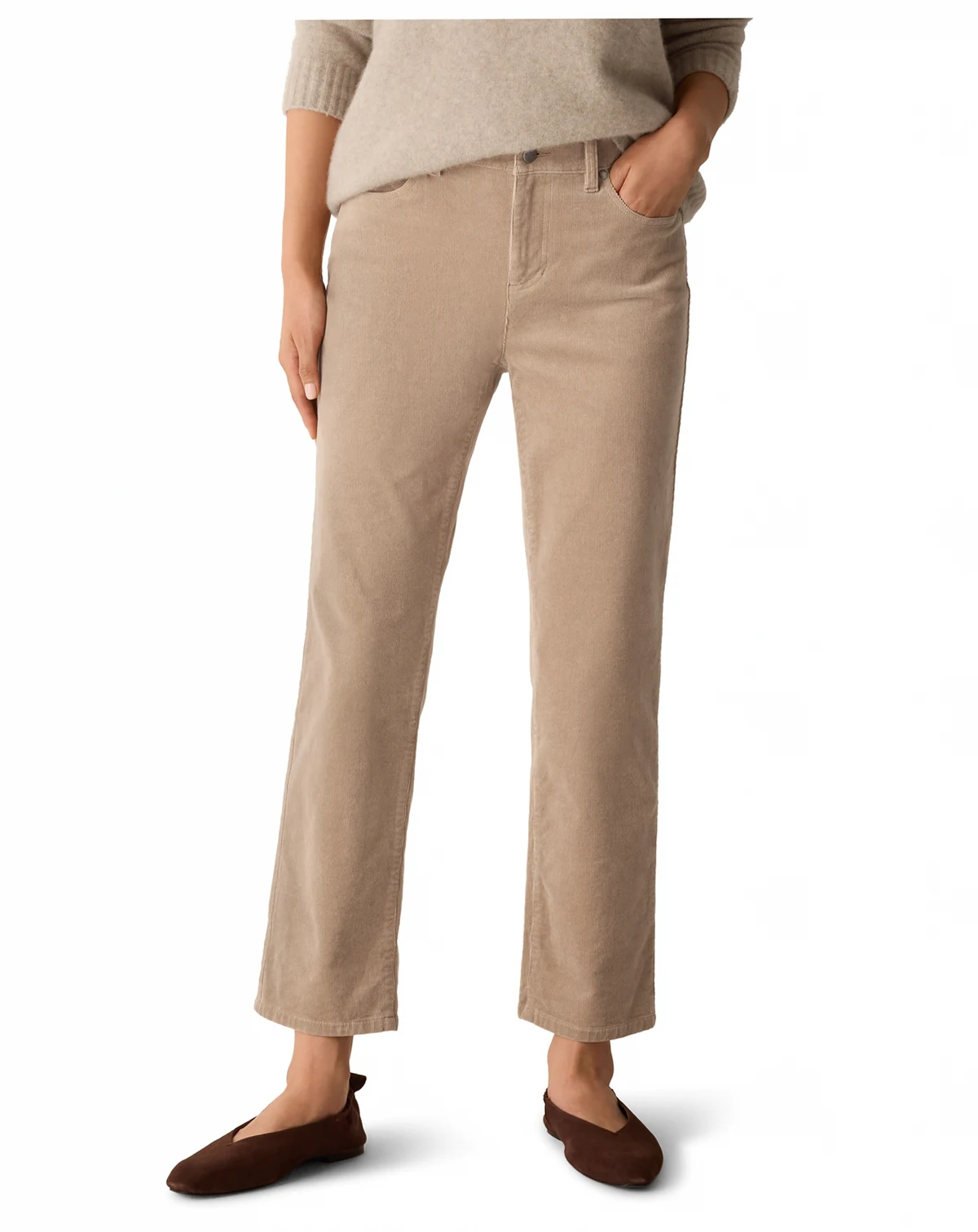 Women's Mid Waist Pants