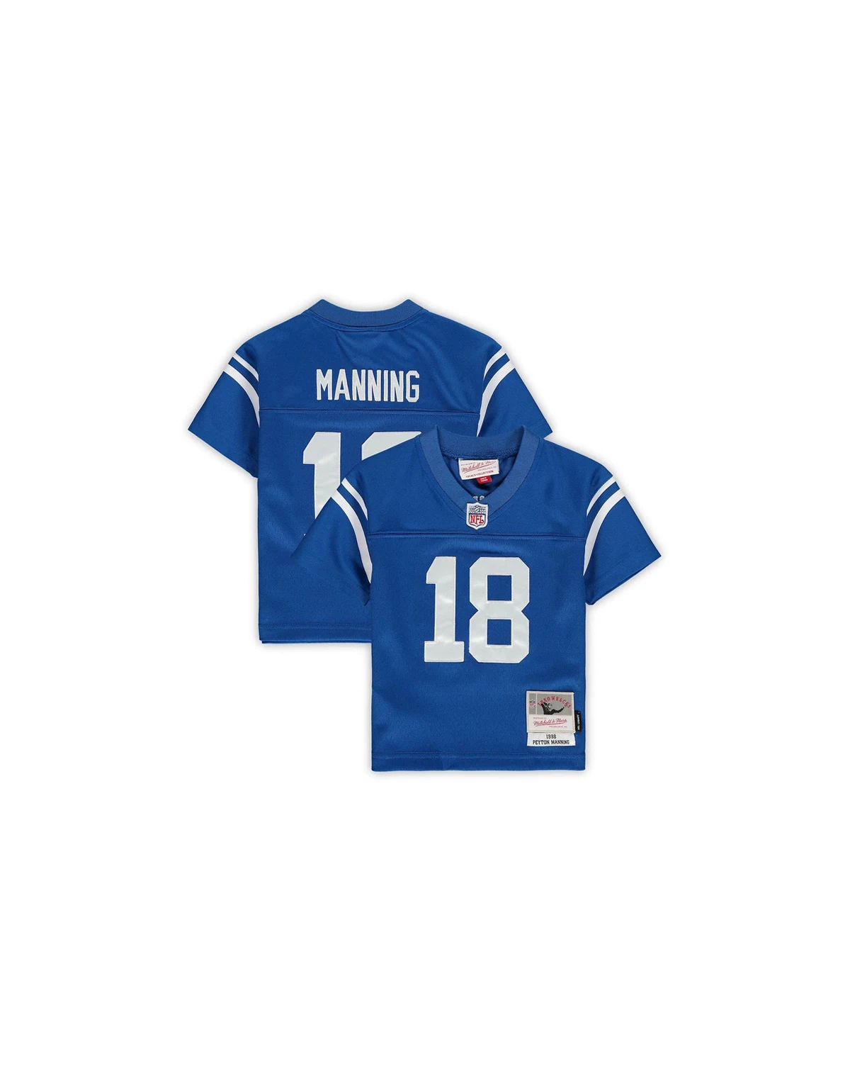 Toddler Boys and Girls Peyton Manning Royal Indianapolis Colts 1998 Retired Legacy Jersey