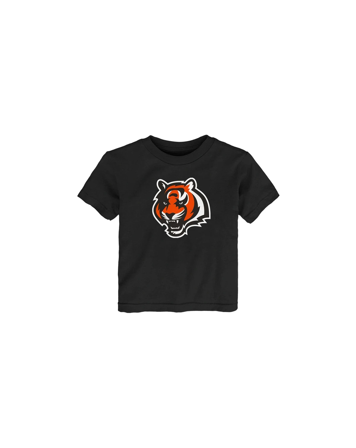 Toddler Boys and Girls Black Cincinnati Bengals Primary Logo T-shirt
