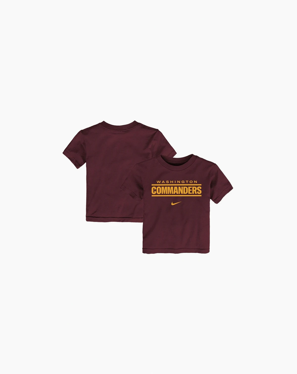 Toddler Boys and Girls Burgundy Washington Commanders Wordmark T-shirt