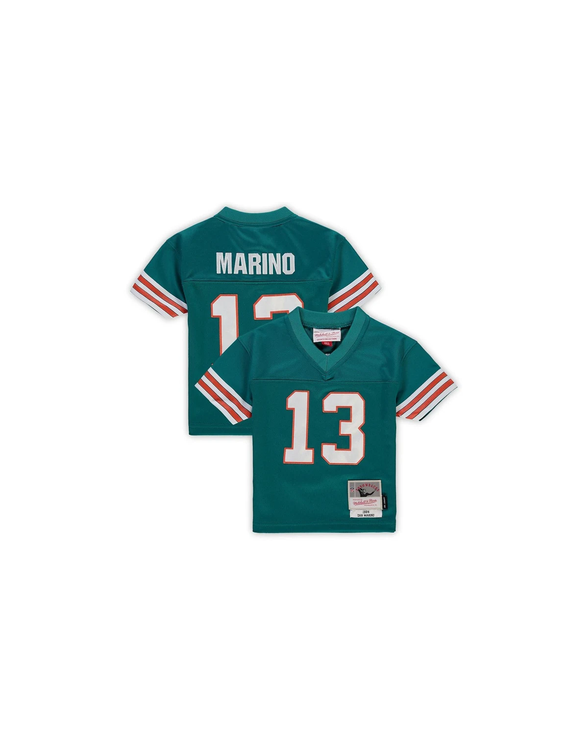 Toddler Boys and Girls Dan Marino Aqua Miami Dolphins 1984 Retired Legacy Jersey
