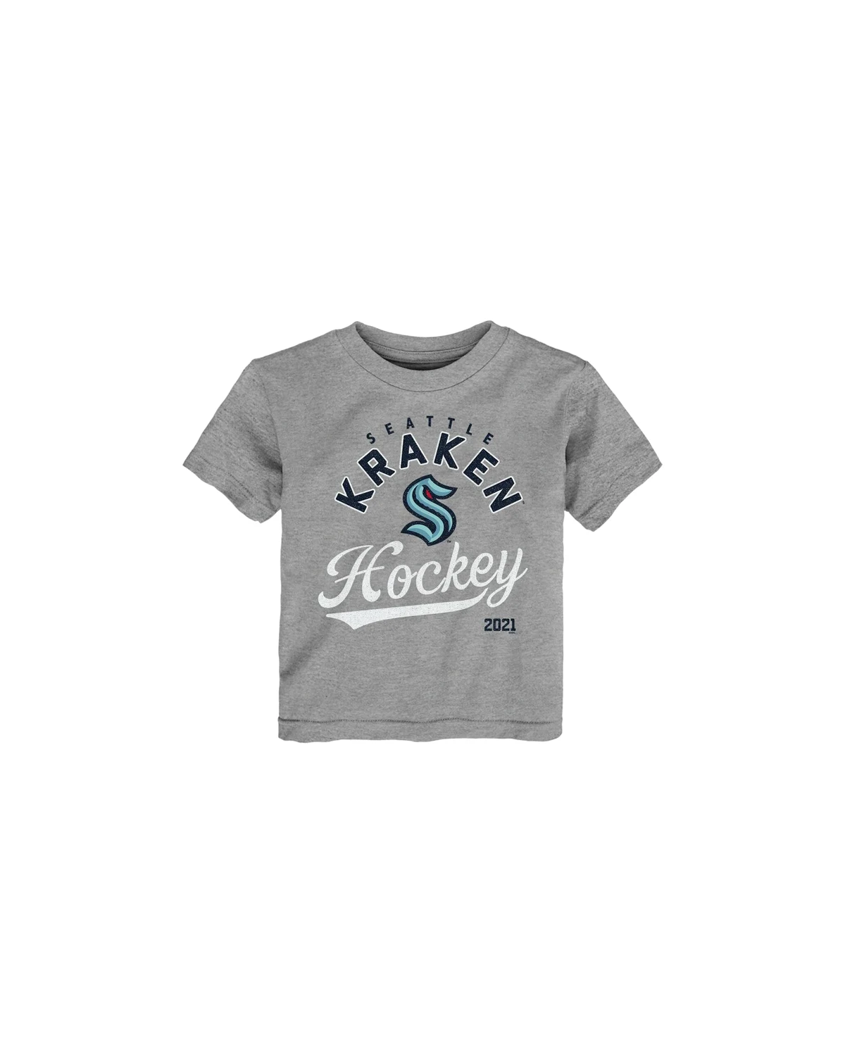 Toddler Boys and Girls Heather Gray Seattle Kraken Take The Lead T-shirt