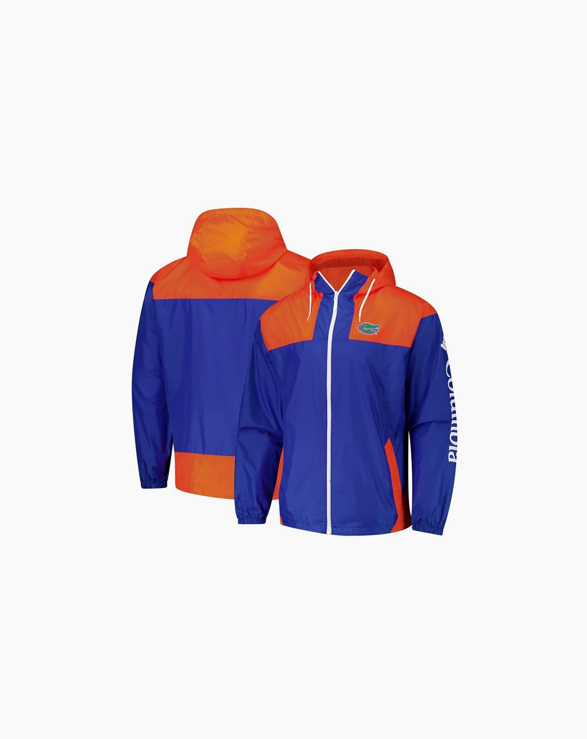 Men's Royal Florida Gators Flash Challenger II Omni-Shade Full-Zip Windbreaker Jacket