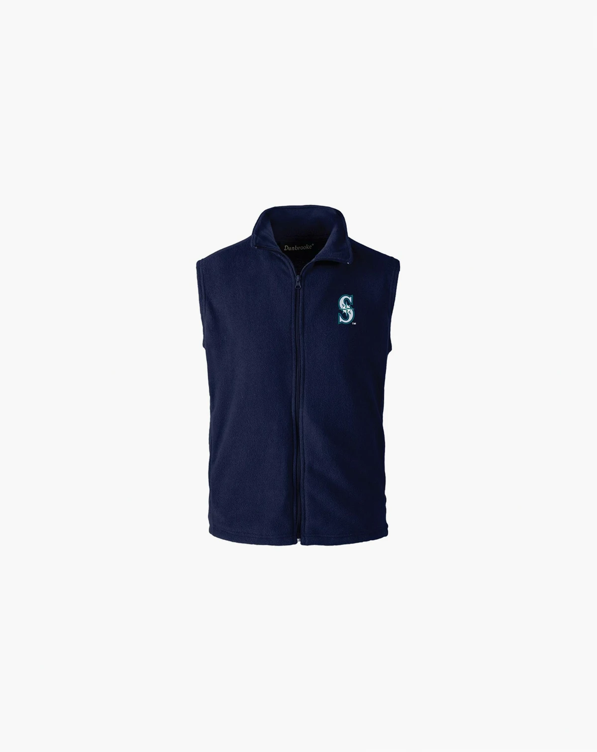 Men's Navy Seattle Mariners Full-Zip Vest