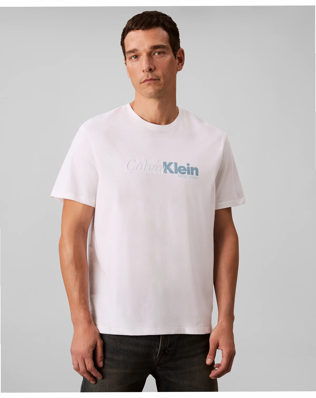 Men's Cursive Graphic Short-Sleeve T-Shirt