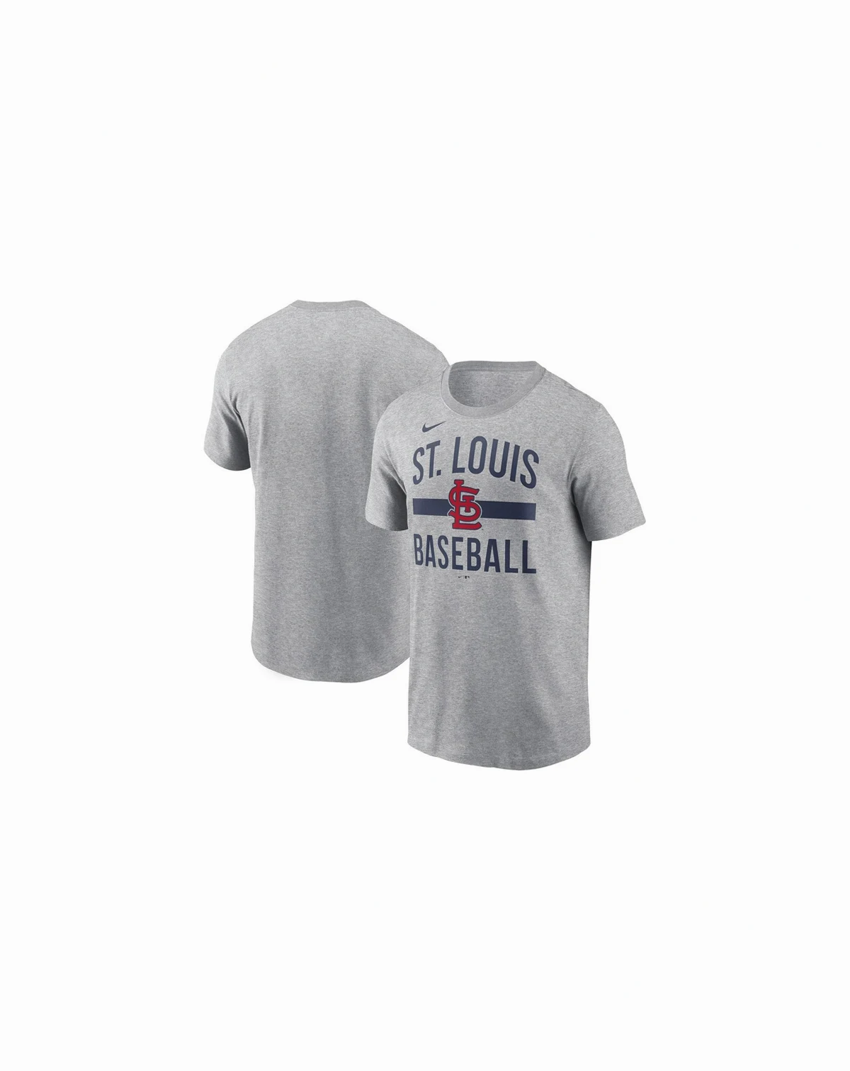 Men's Heather Gray St. Louis Cardinals Arched T-Shirt
