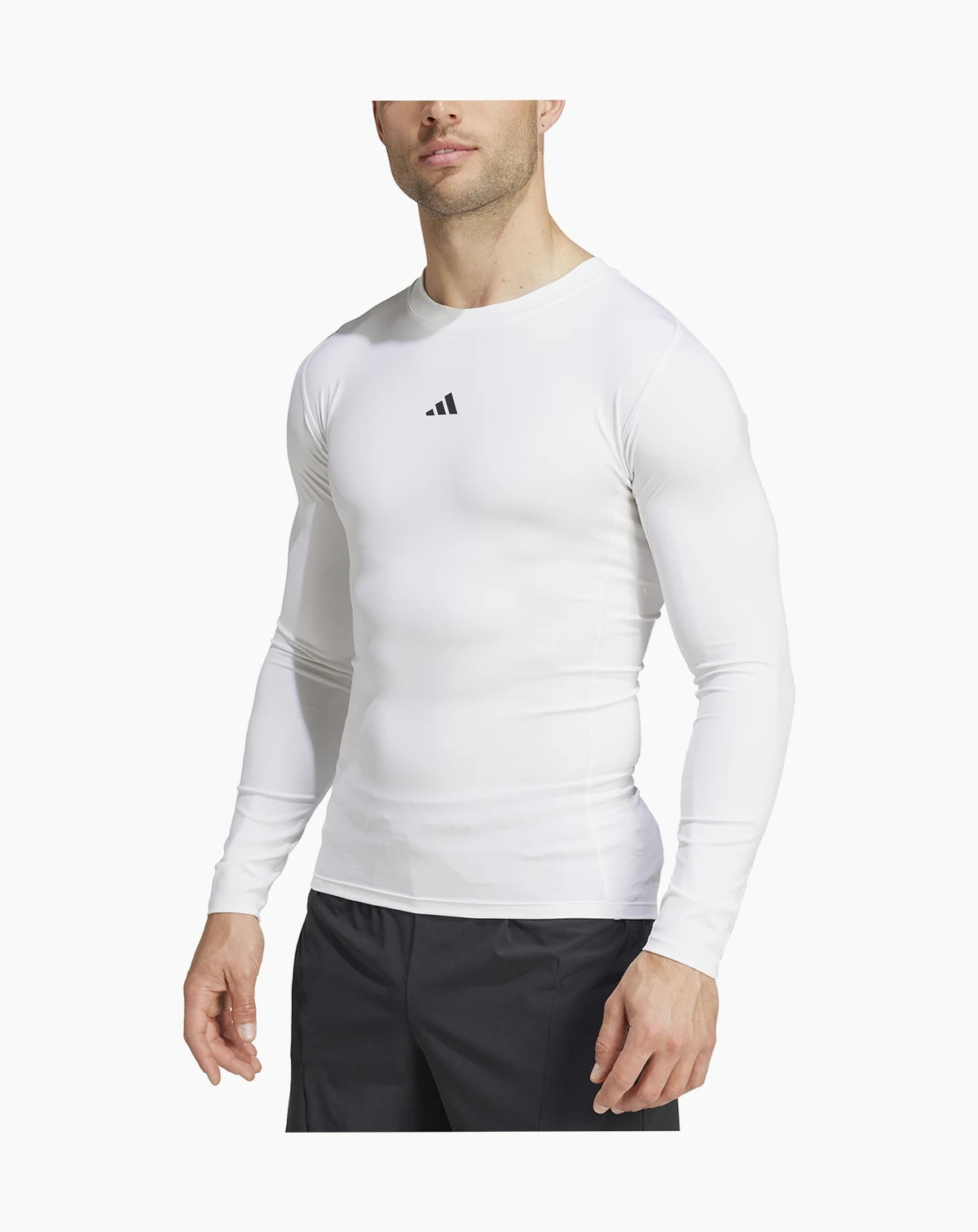 Men's Fitted Crewneck Tech-Fit Compression Shirt