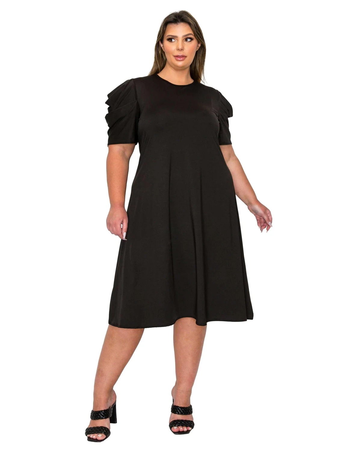 Plus Size Aleyna Flare Dress