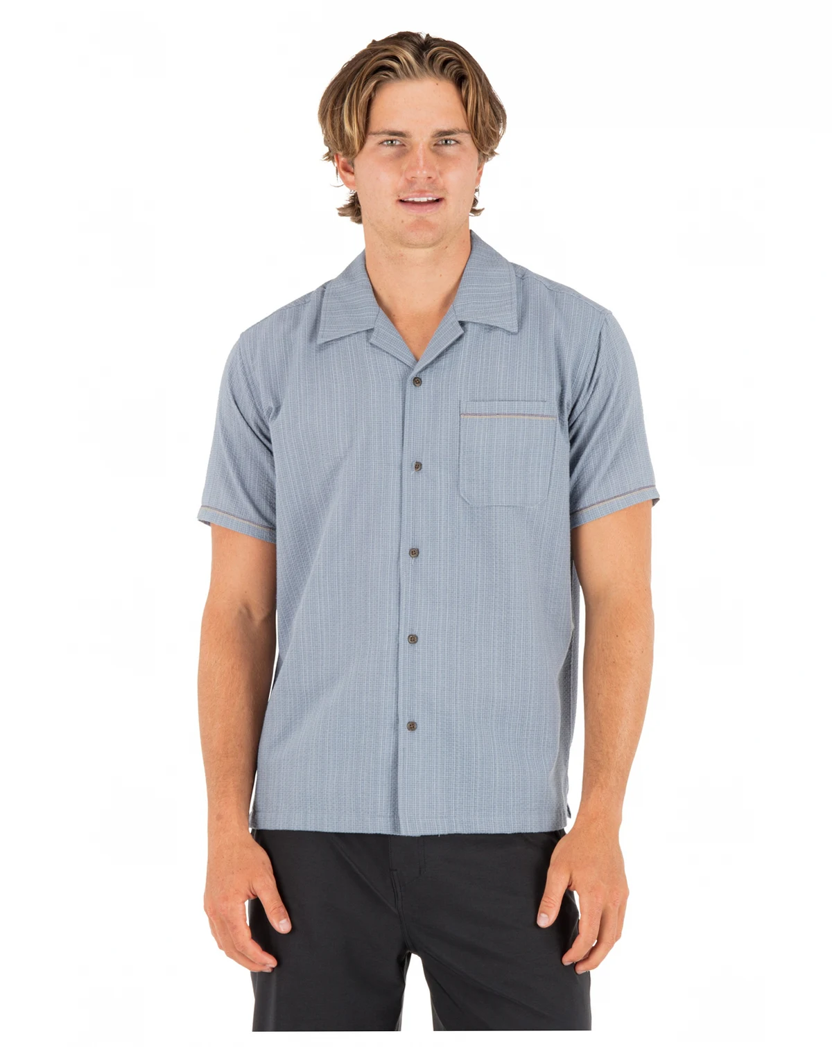 Men's Camp Collared Short-Sleeve Shirt