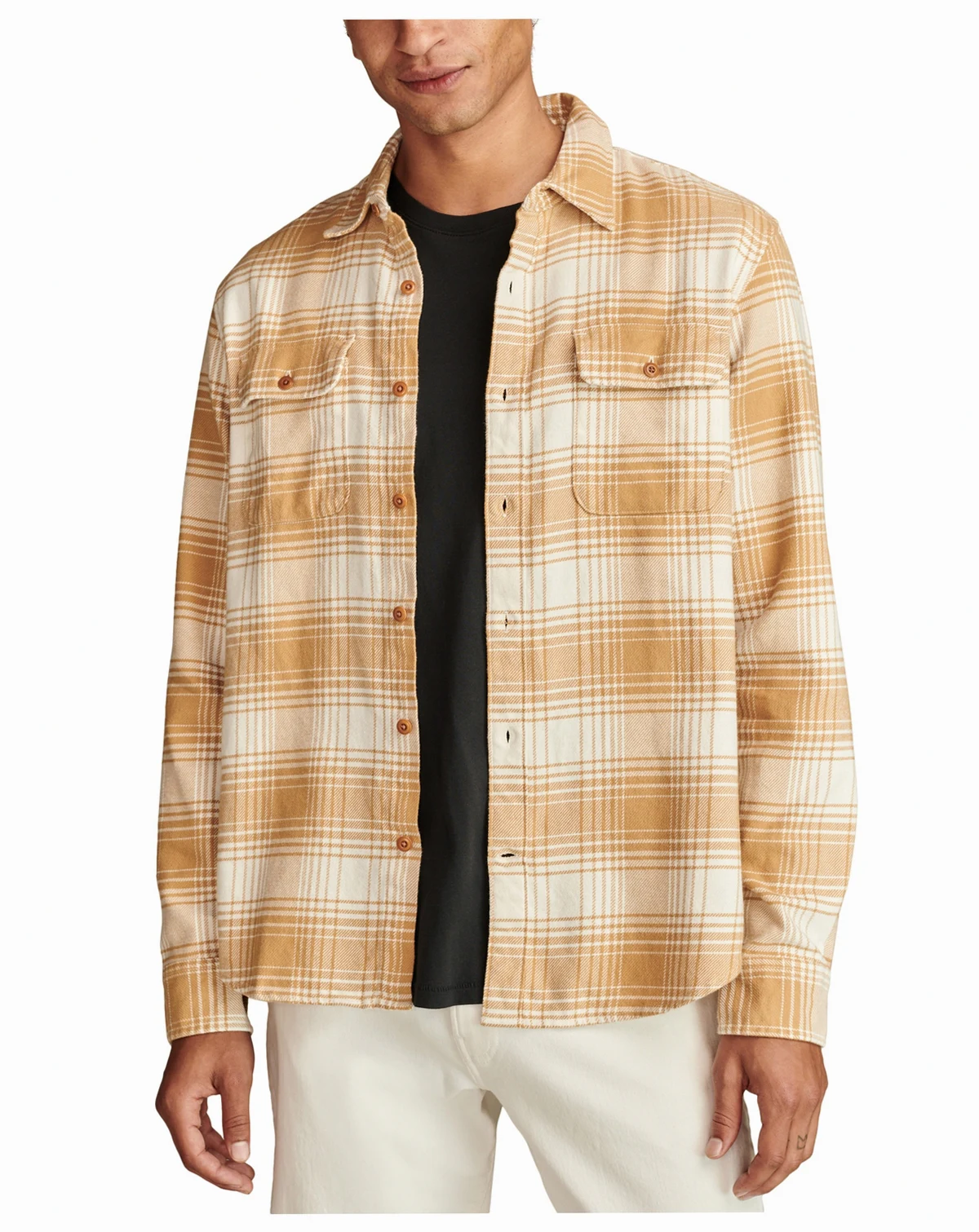 Men's Plaid Cloud Soft Flannel Shirt