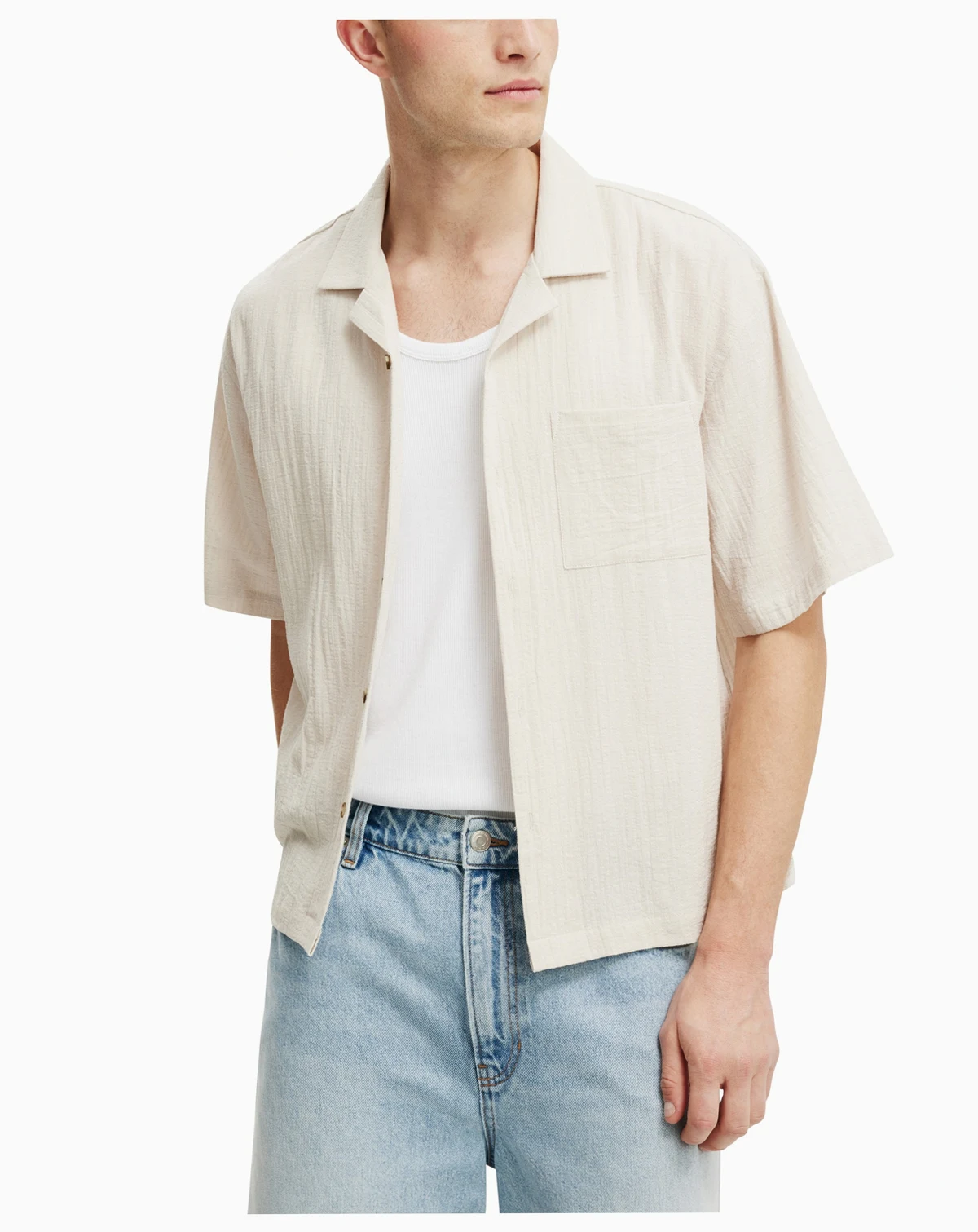 Men's Riviera Box Fit Short Sleeve Shirt