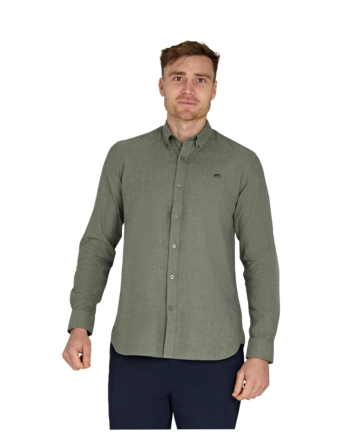 Men's Long Sleeve Linen Shirt