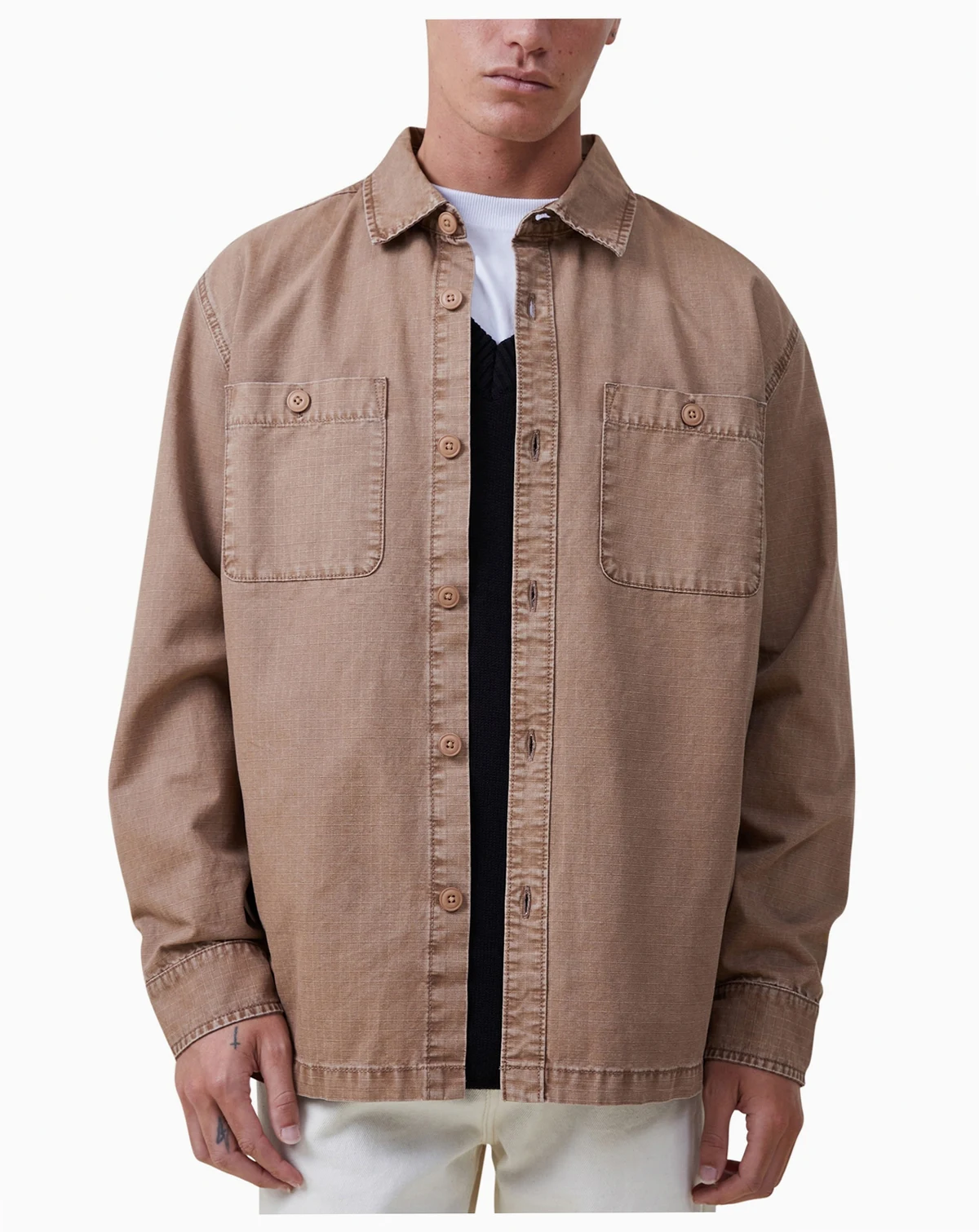 Men's Heavy Oversized Fit Overshirt
