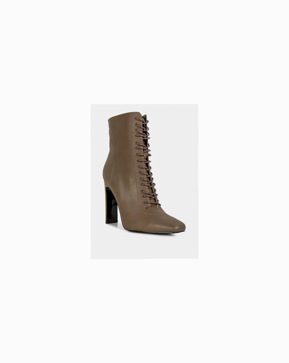 WYNDHAM Womens Lace Up Leather Ankle Boots