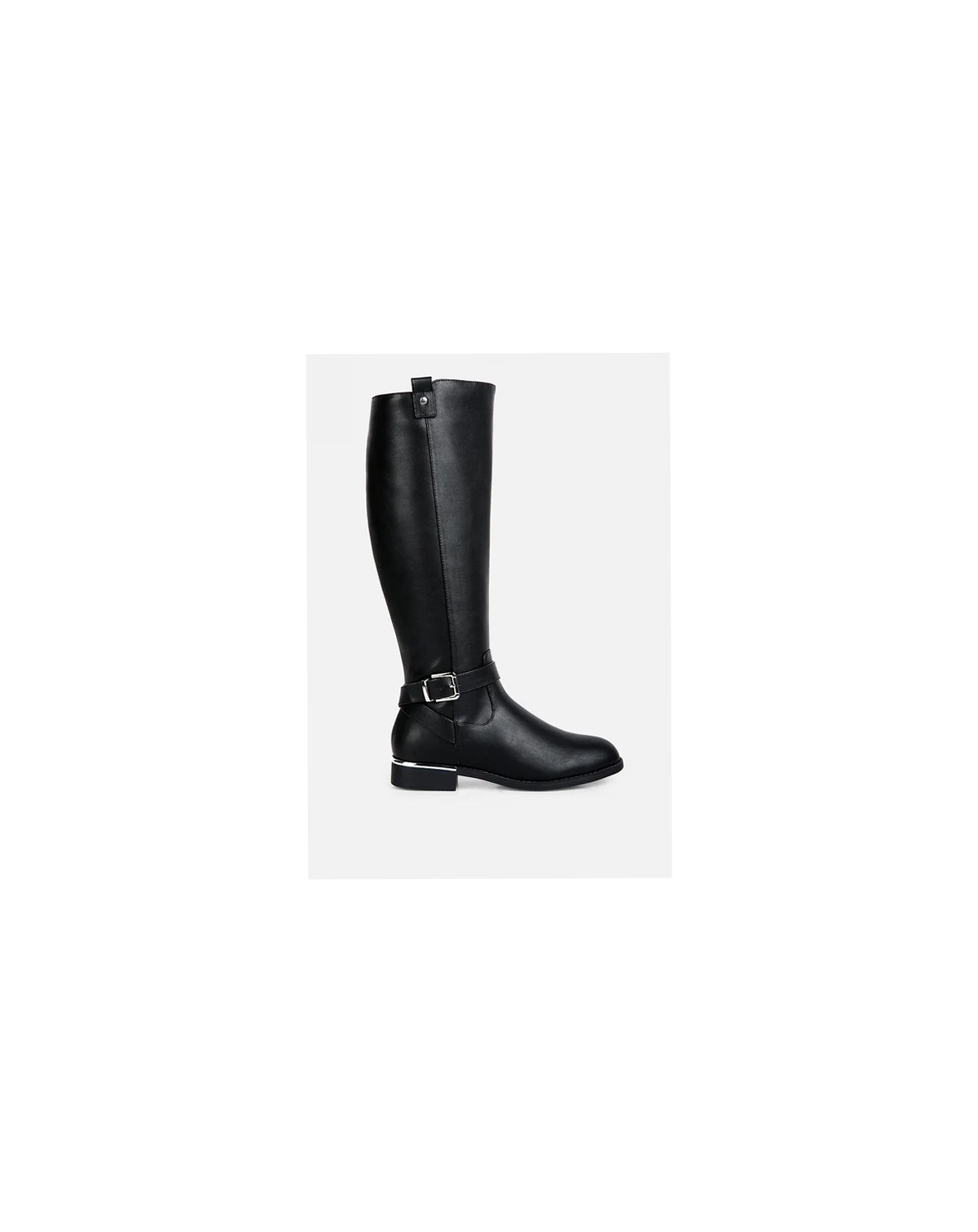 Women's Renny Buckle strap embellished calf boots