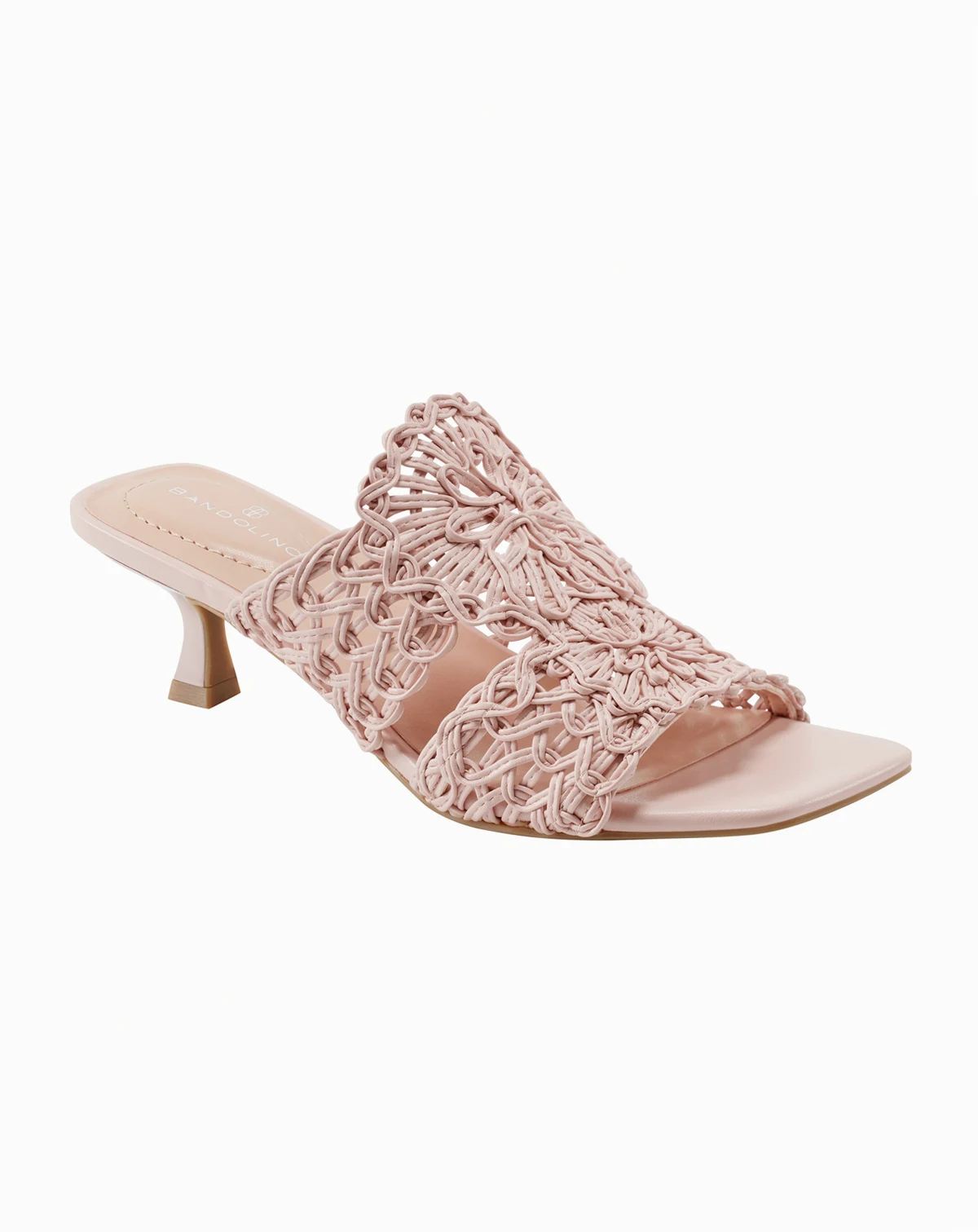 Women's Melvana Woven Kitten Heel Sandals