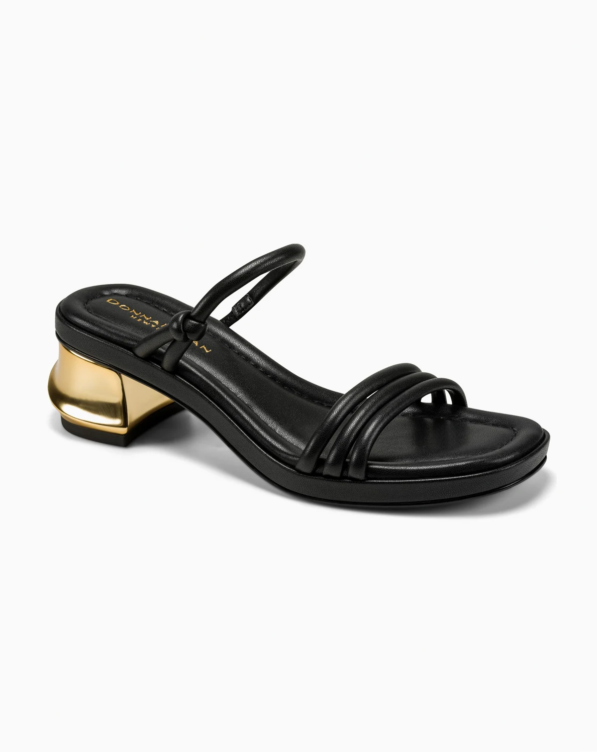 Women's Tafeta Multi Band Heeled Sandals