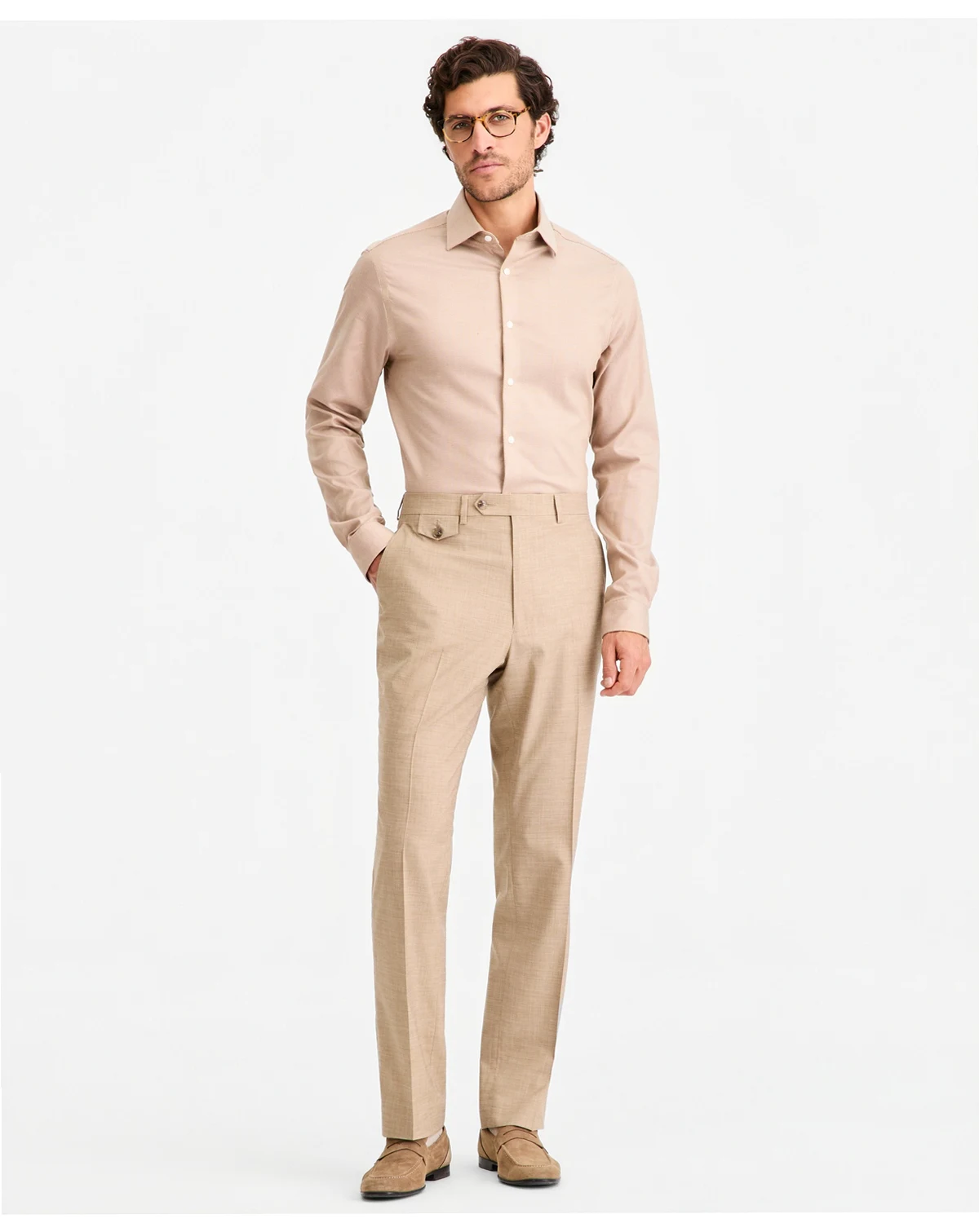 Men's Classic-Fit Suit Separates Pants