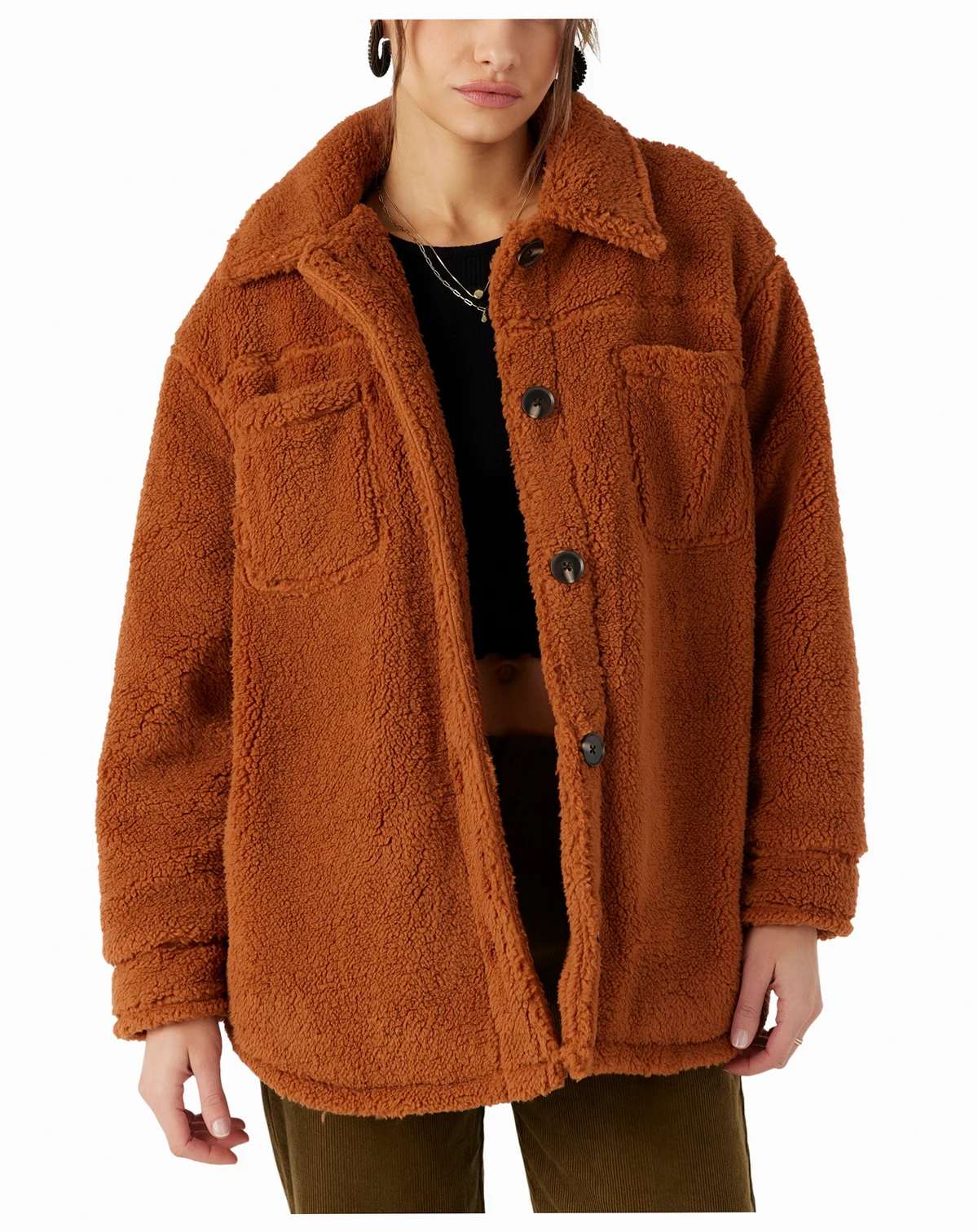 Juniors' Heath Sherpa Jacket