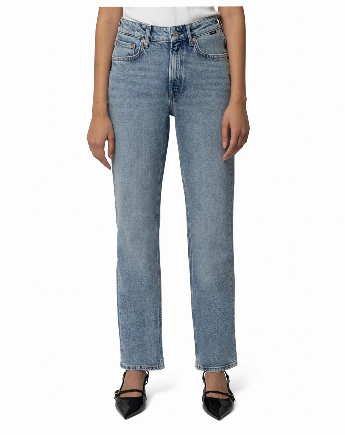 Women's Mavi New York Straight Leg In Dark Vintage Classic Denim