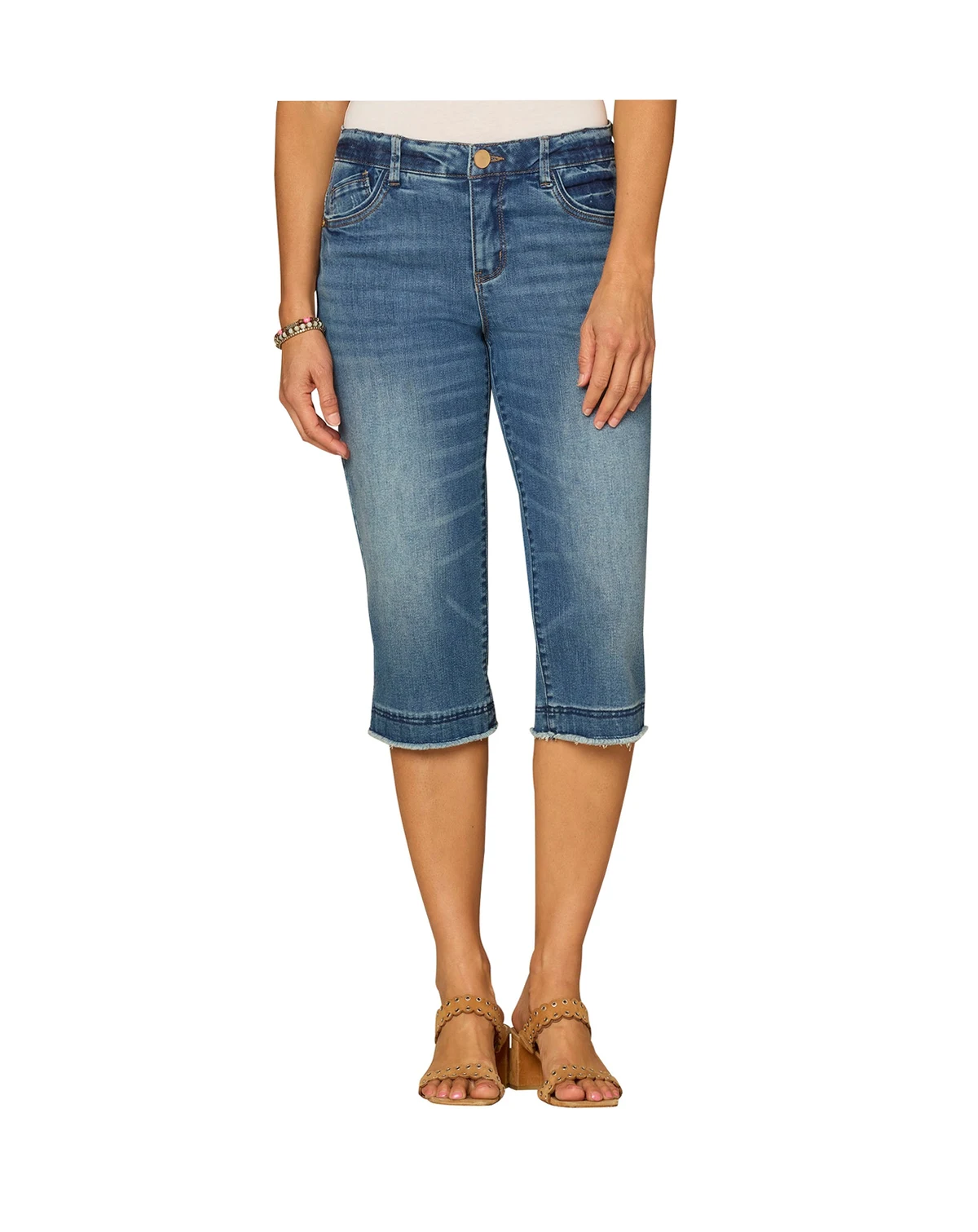 Petite "Ab"solution Mid Rise Skimmer