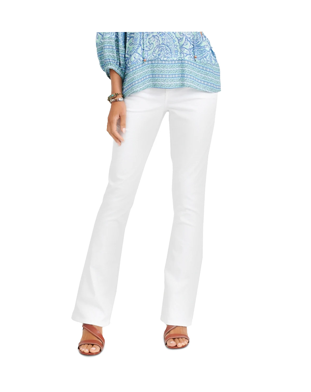 Petite "Ab" solution Itty Bitty Bootcut Jeans