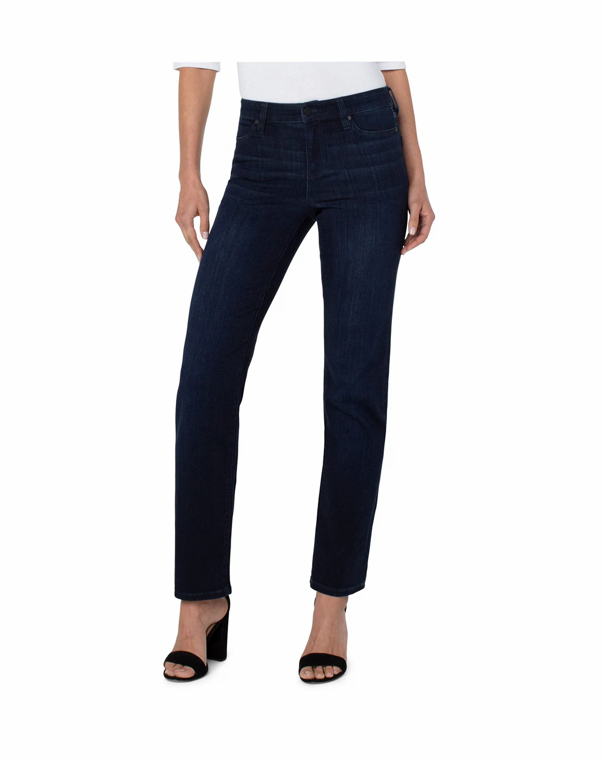 Women's Petite Kennedy Straight Leg Jeans