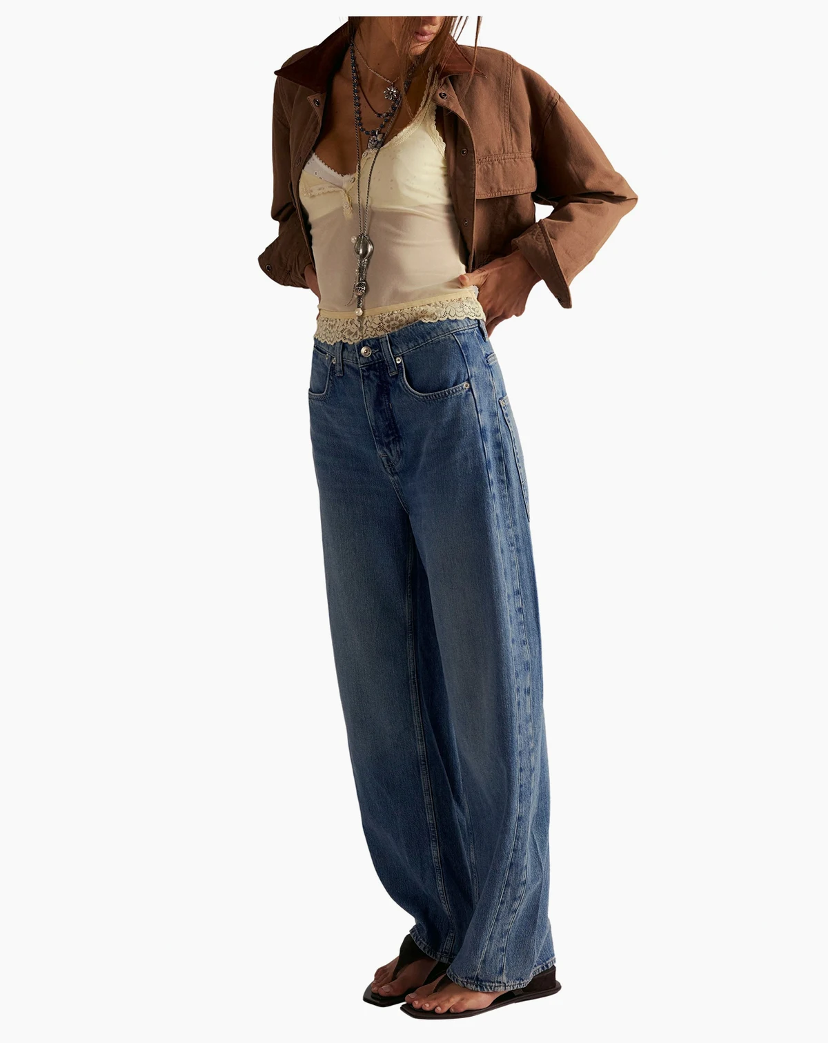 Women's Truro Baggy Puddle High-Rise Jeans