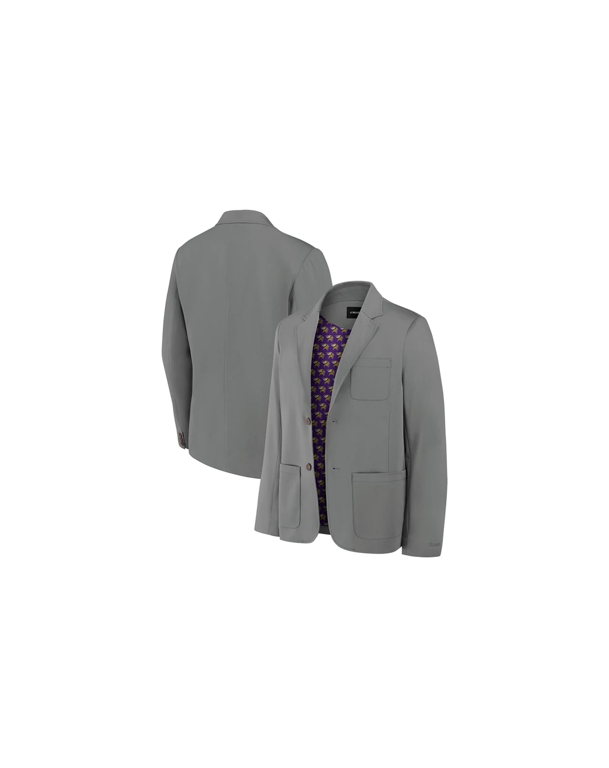 Men's Graphite Minnesota Vikings Man-In-Motion Blazer