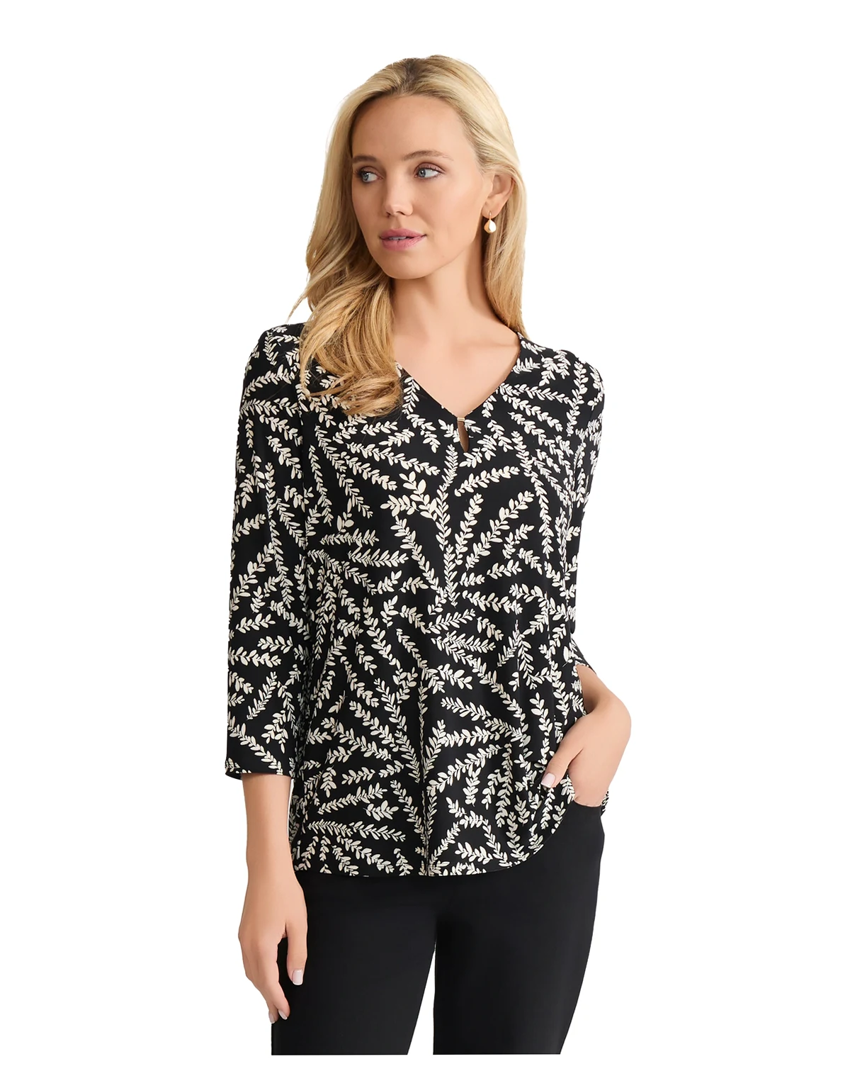 Women's V-Neck Pull-On Top