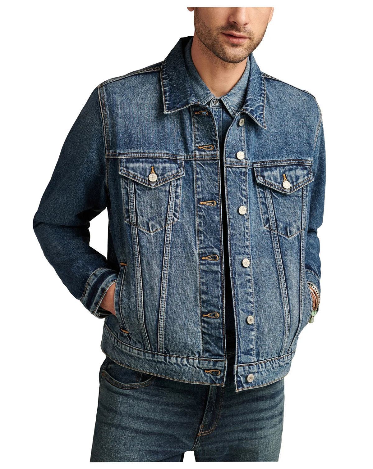 Men's Denim Trucker Jacket