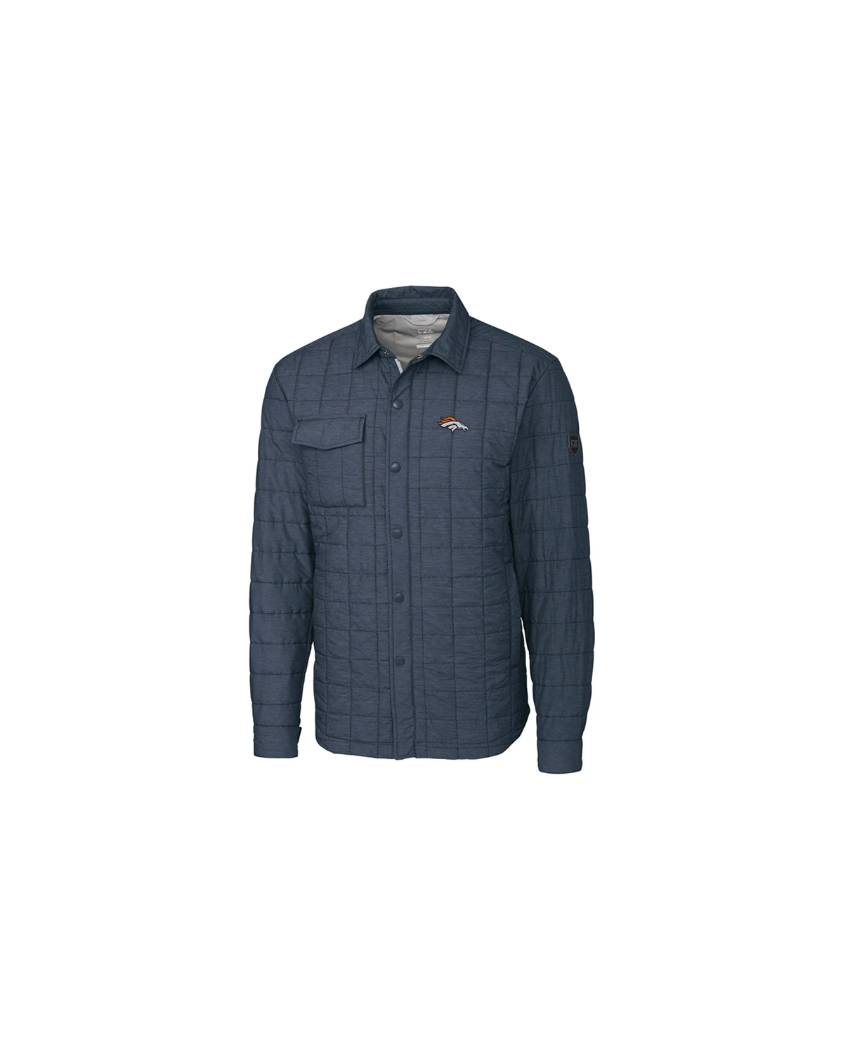 Men's Charcoal Denver Broncos Rainier Shirt Jacket