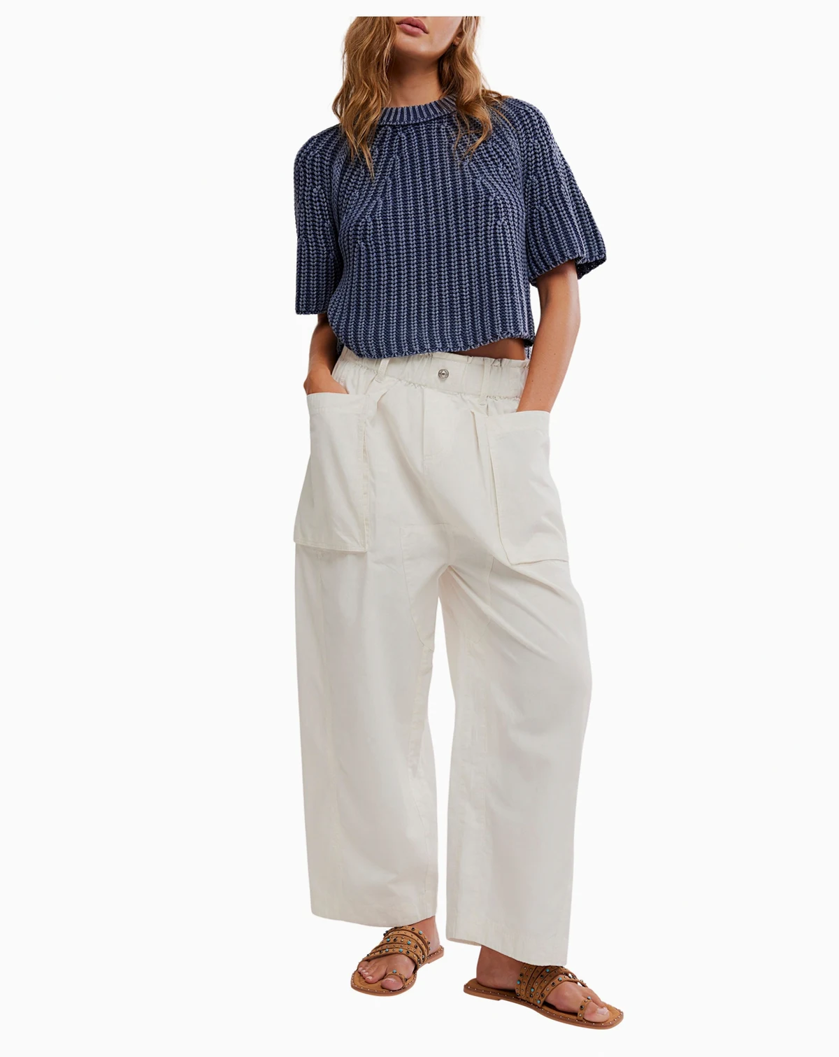 Women's Costa Straight Cropped Pants