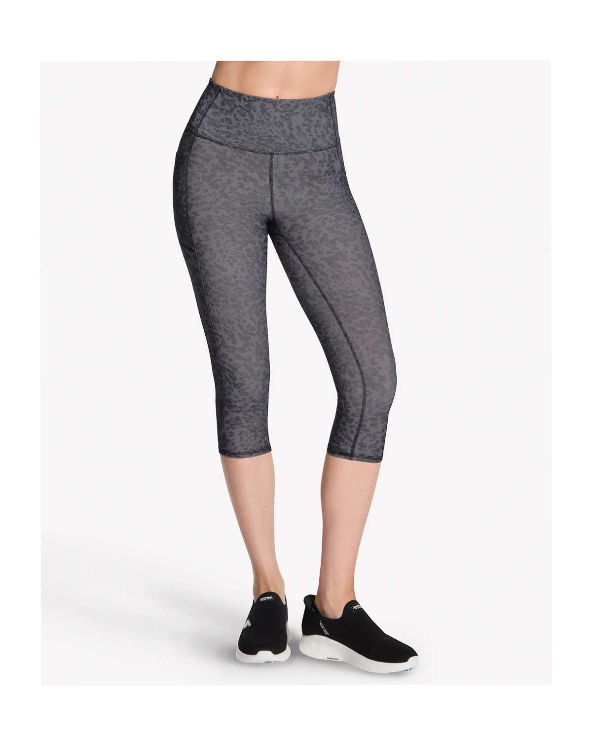 Women's Go Walk Printed High-Waist Capri