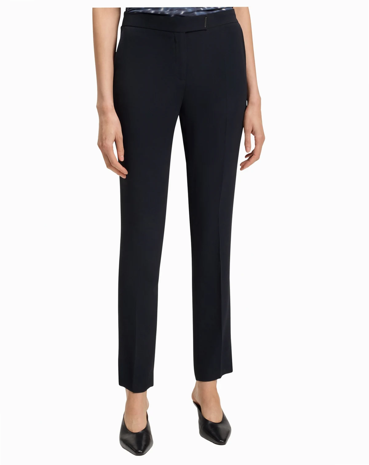 Women's Slit Hem Slim-Fit Pants