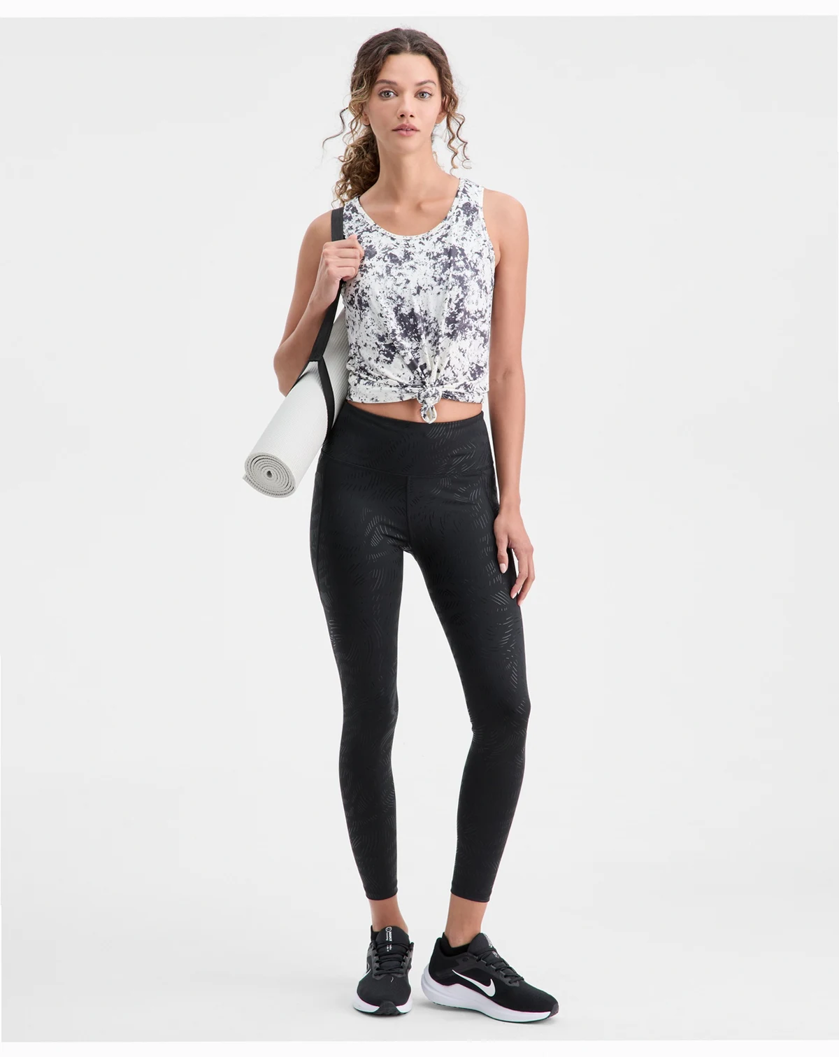 Women's Zebra-Print Compression Leggings, Macy's Exclusive