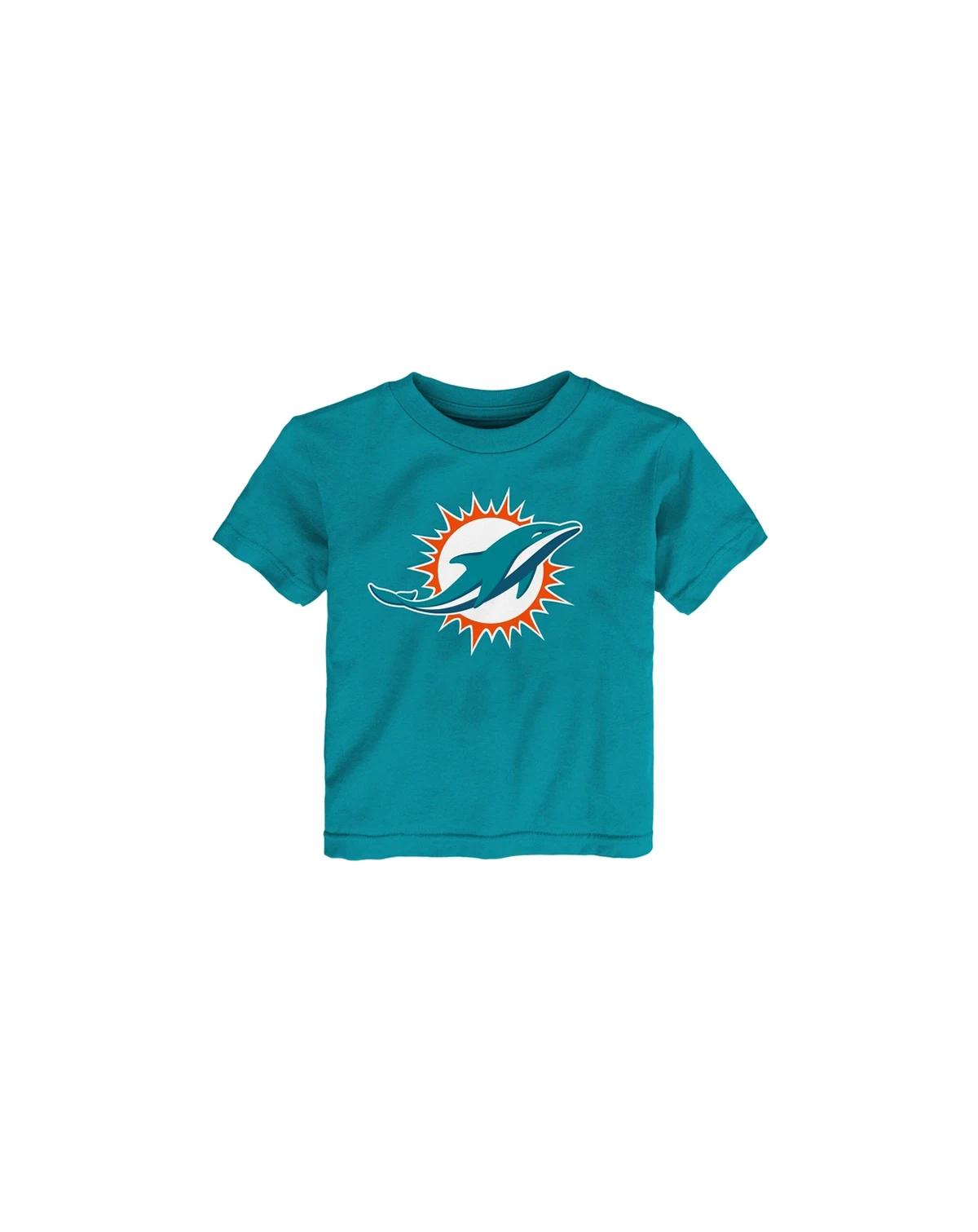 Toddler Boys and Girls Aqua Miami Dolphins Primary Logo T-shirt