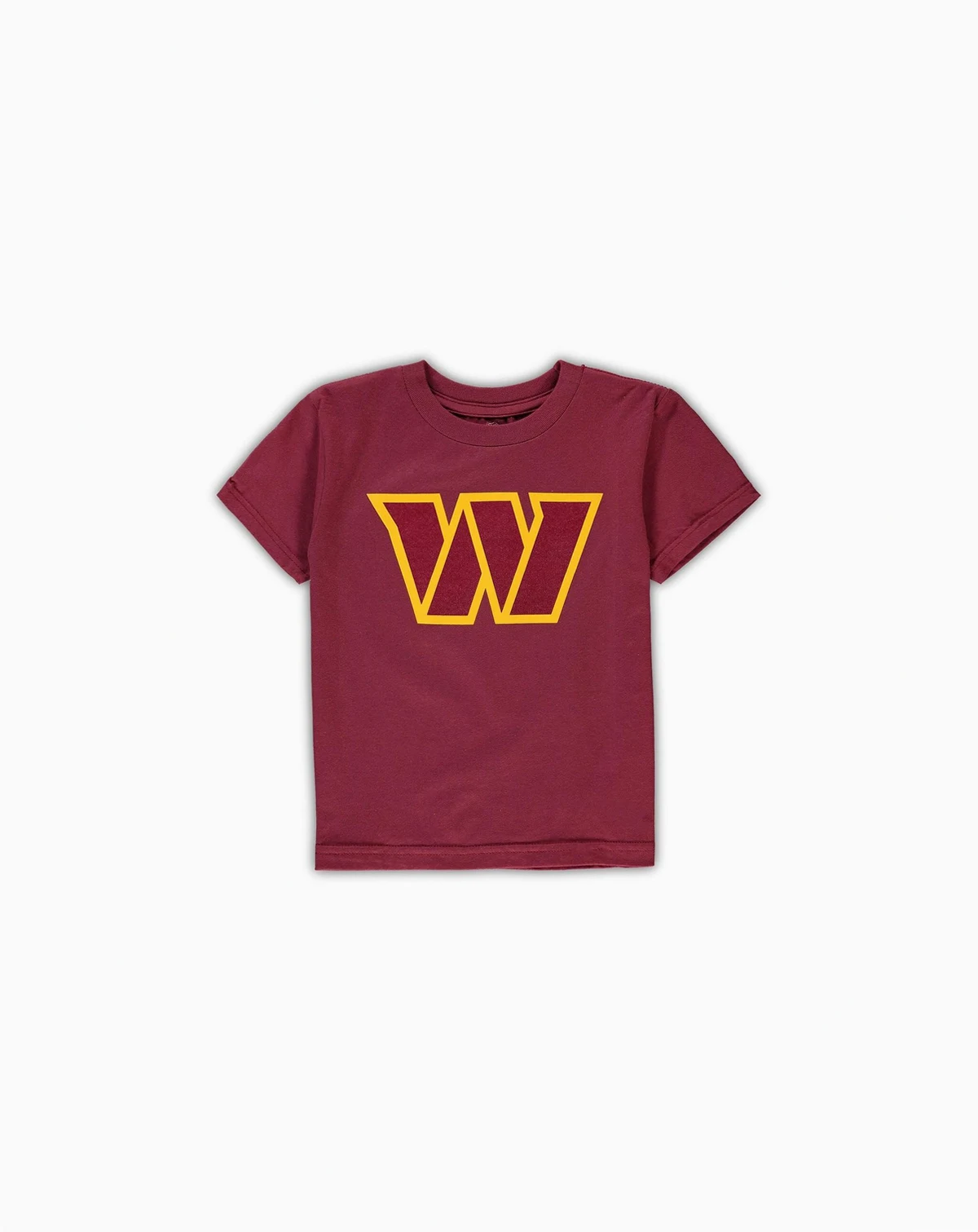 Toddler Boys and Girls Burgundy Washington Commanders Logo T-shirt
